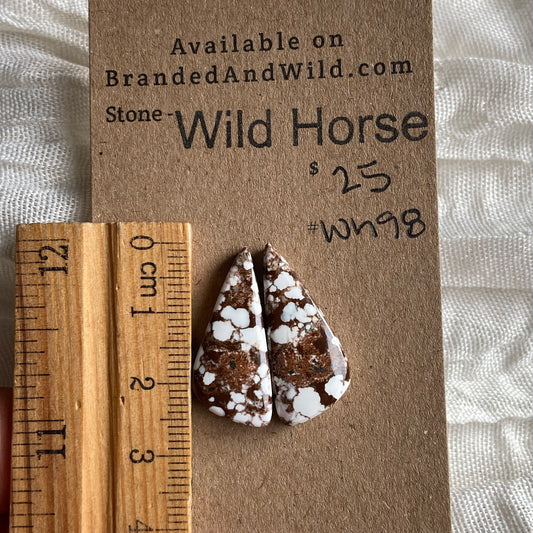 Wild Horse Cabochon - WH98 1282AFDA-9078-4C2A-9D46-36D210528C87 Brandedandwild.com