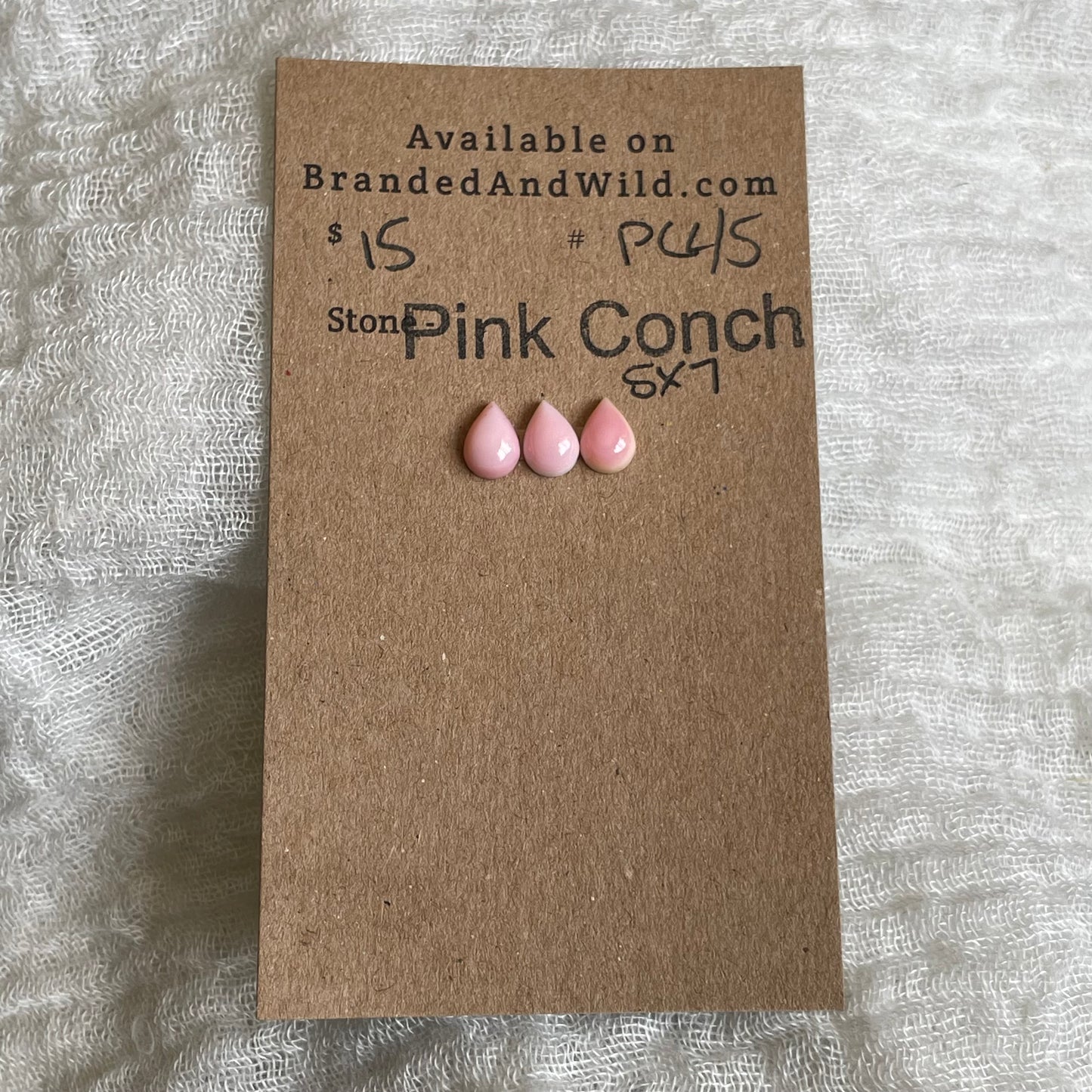 Pink Conch Cabochon - PC45