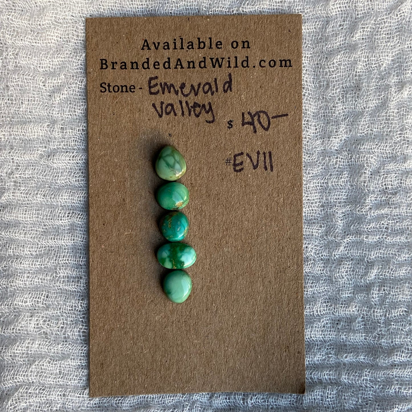 Emerald Valley Turquoise Cabochon - EV11