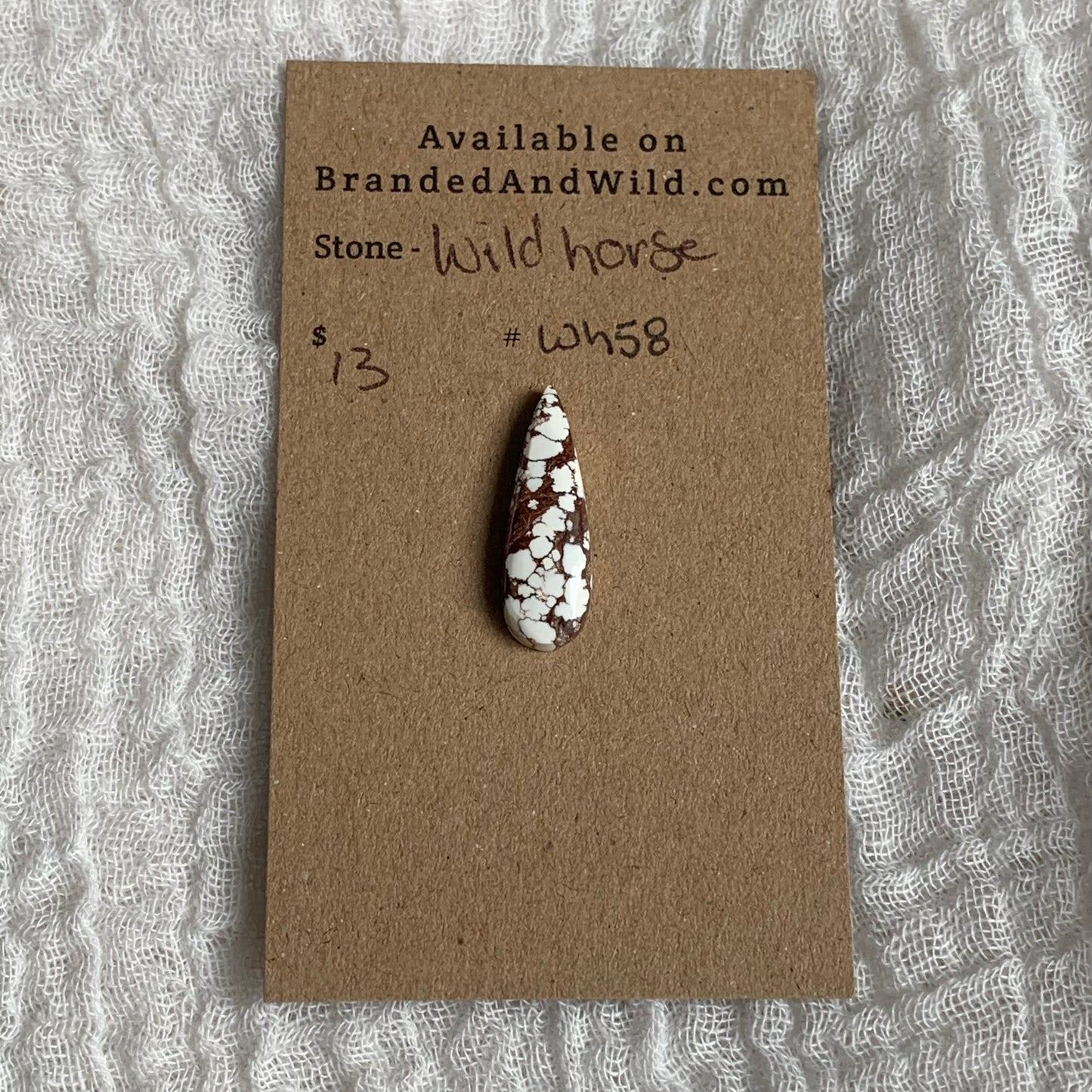 Wild Horse Cabochon - WH58