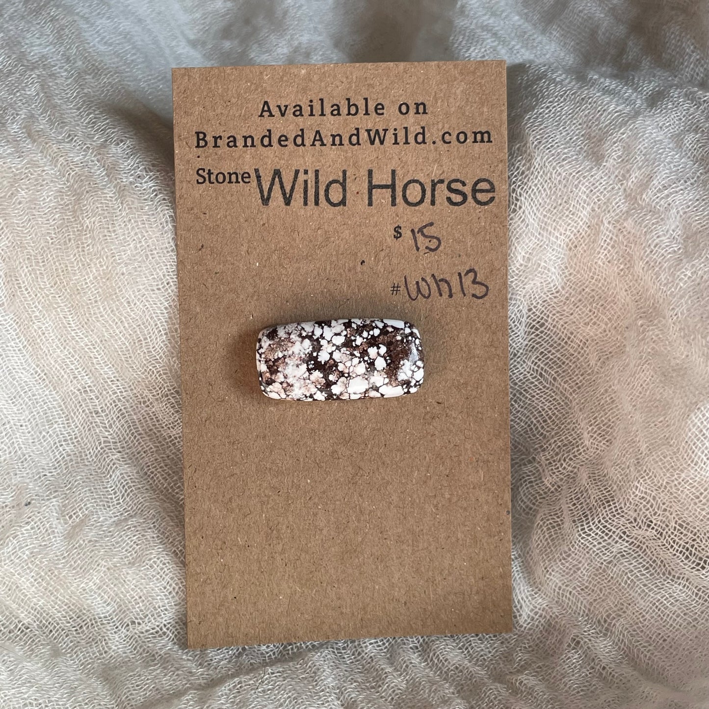 Wild Horse Cabochon - WH13 12A892C0-8576-430E-A0D1-8B7206BD1105 Brandedandwild.com