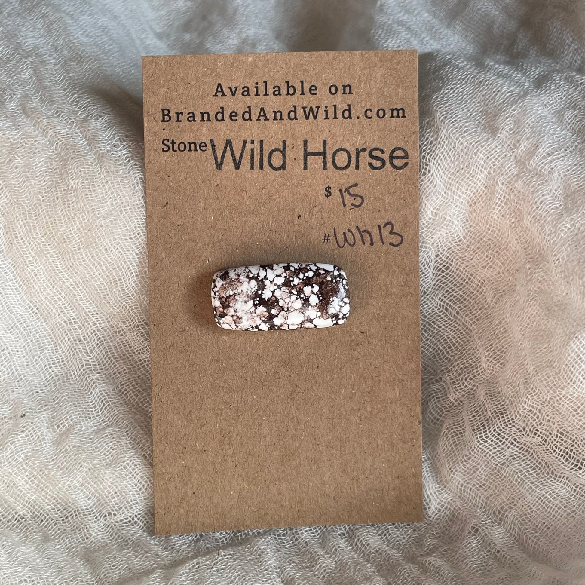 Wild Horse Cabochon - WH13 12A892C0-8576-430E-A0D1-8B7206BD1105 Brandedandwild.com