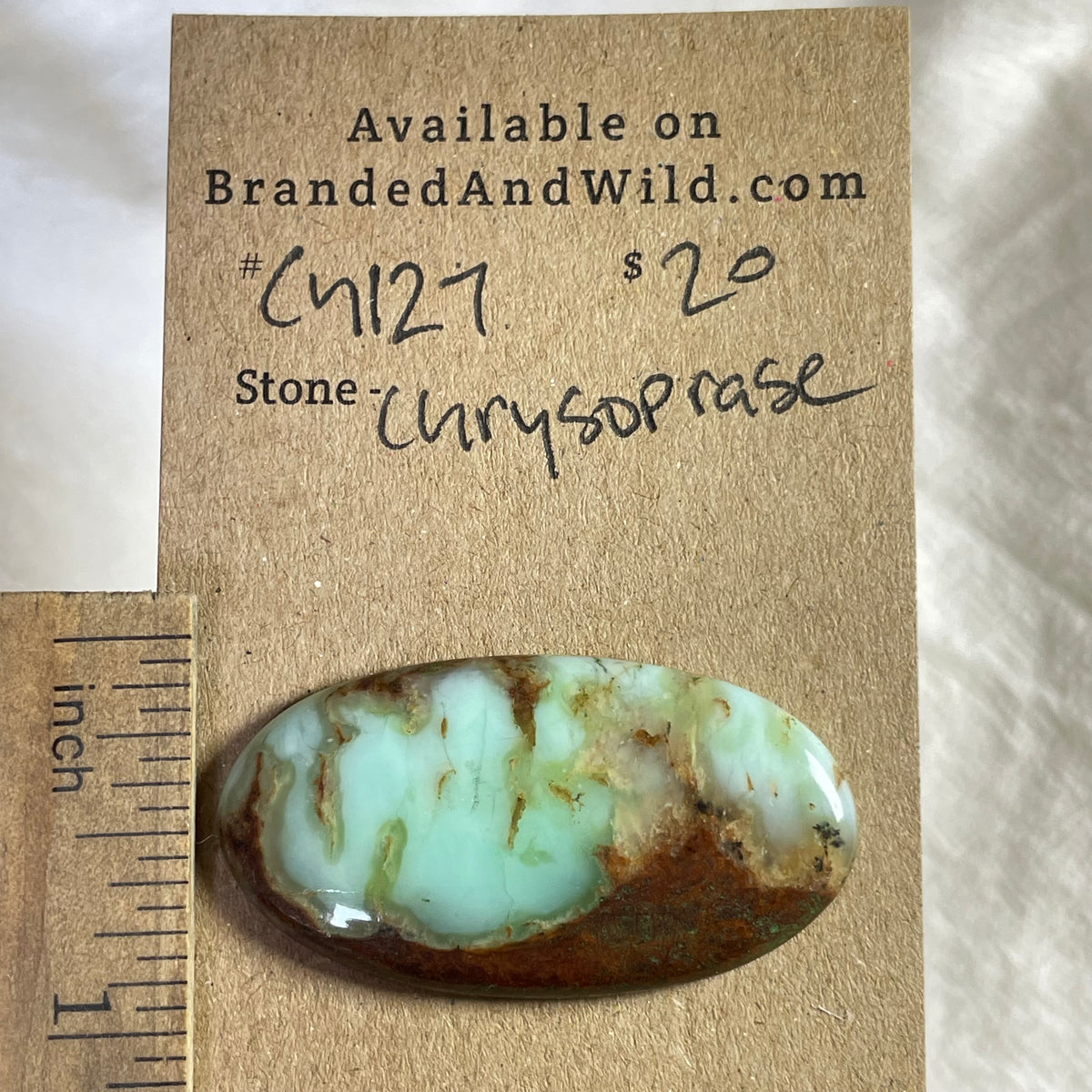 Chrysoprase Cabochon - CH127