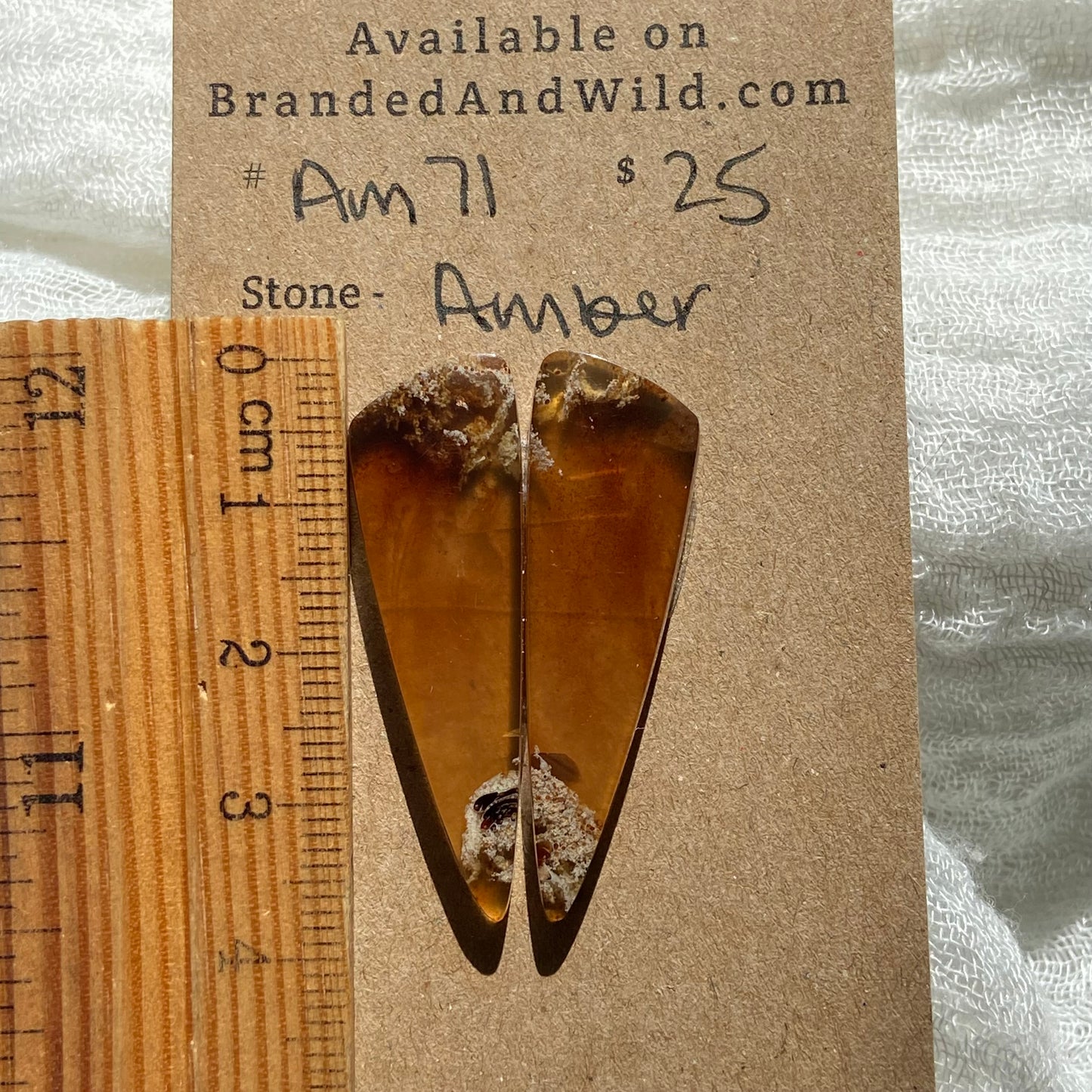 Amber Cabochon AM71