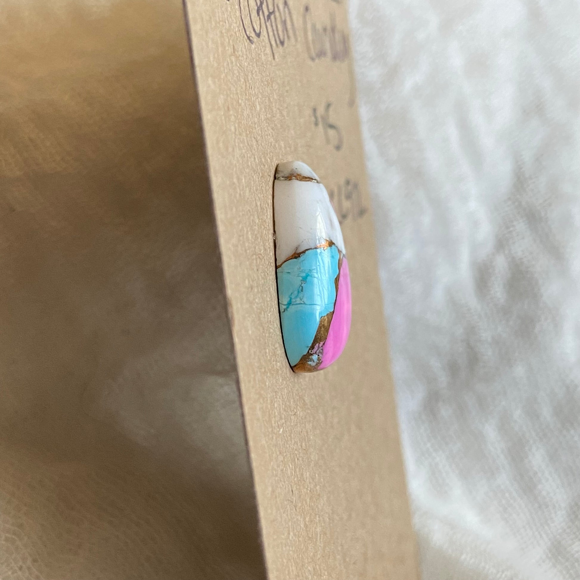 Cotton Candy Cabochon - CC92 131D6435-E65D-45D6-BBBB-F7E9187240E4 Brandedandwild.com