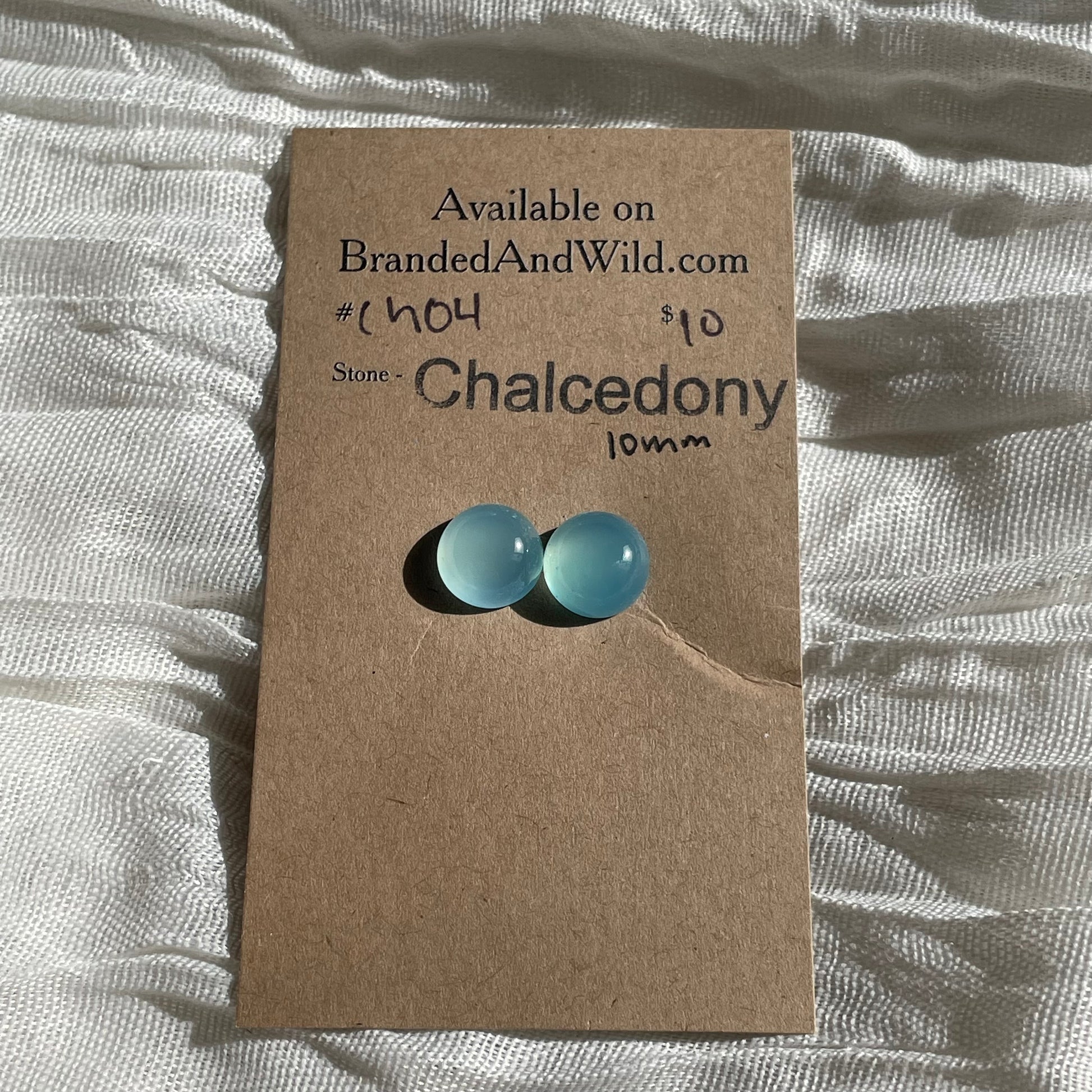 Chalcedony Cabochon - CH04 1340A6E6-5319-4F7B-BAD8-3828A7801B88 Brandedandwild.com