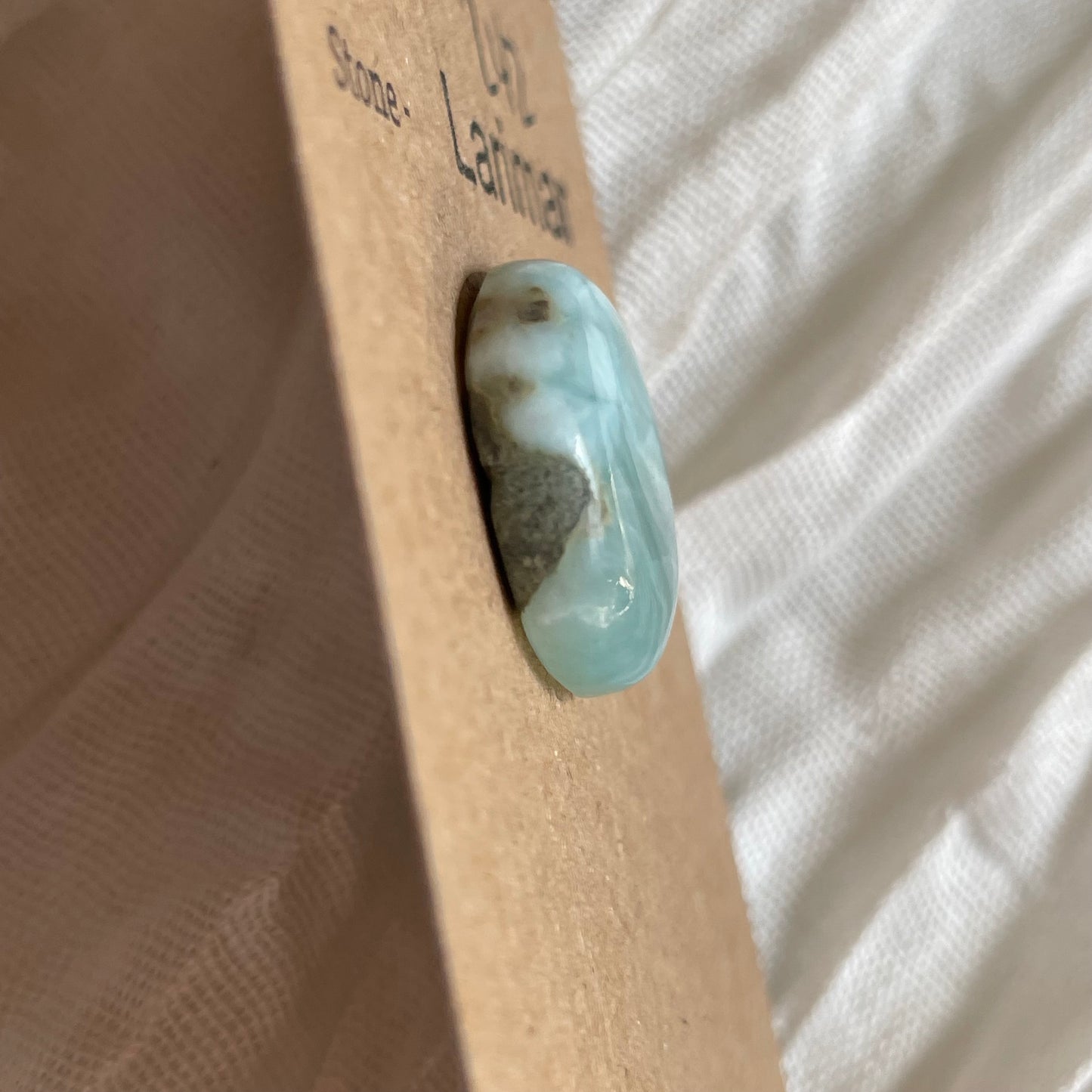 Larimar Cabochon - L42 13504C3B-1852-413C-A932-F8DFFB7233C4 Brandedandwild.com