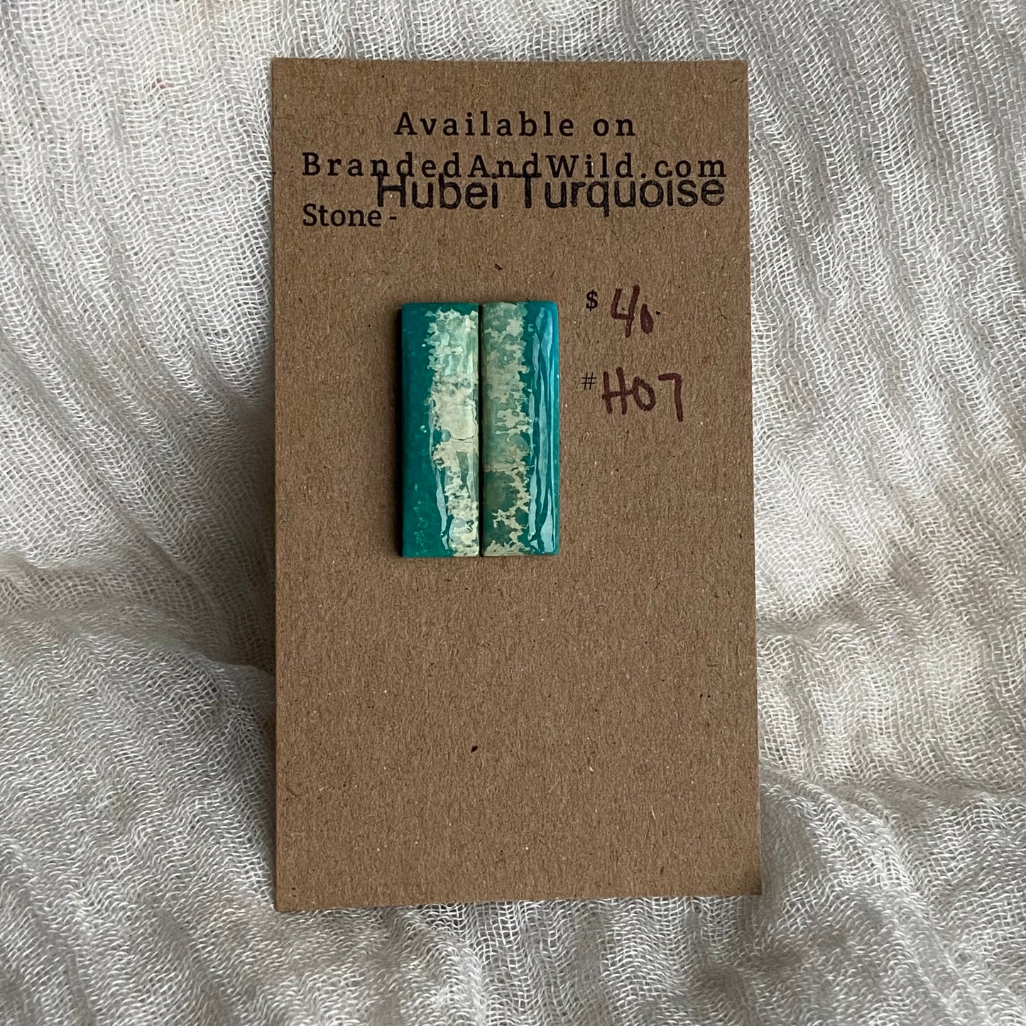 Hubei Turquoise Cabochon - H07