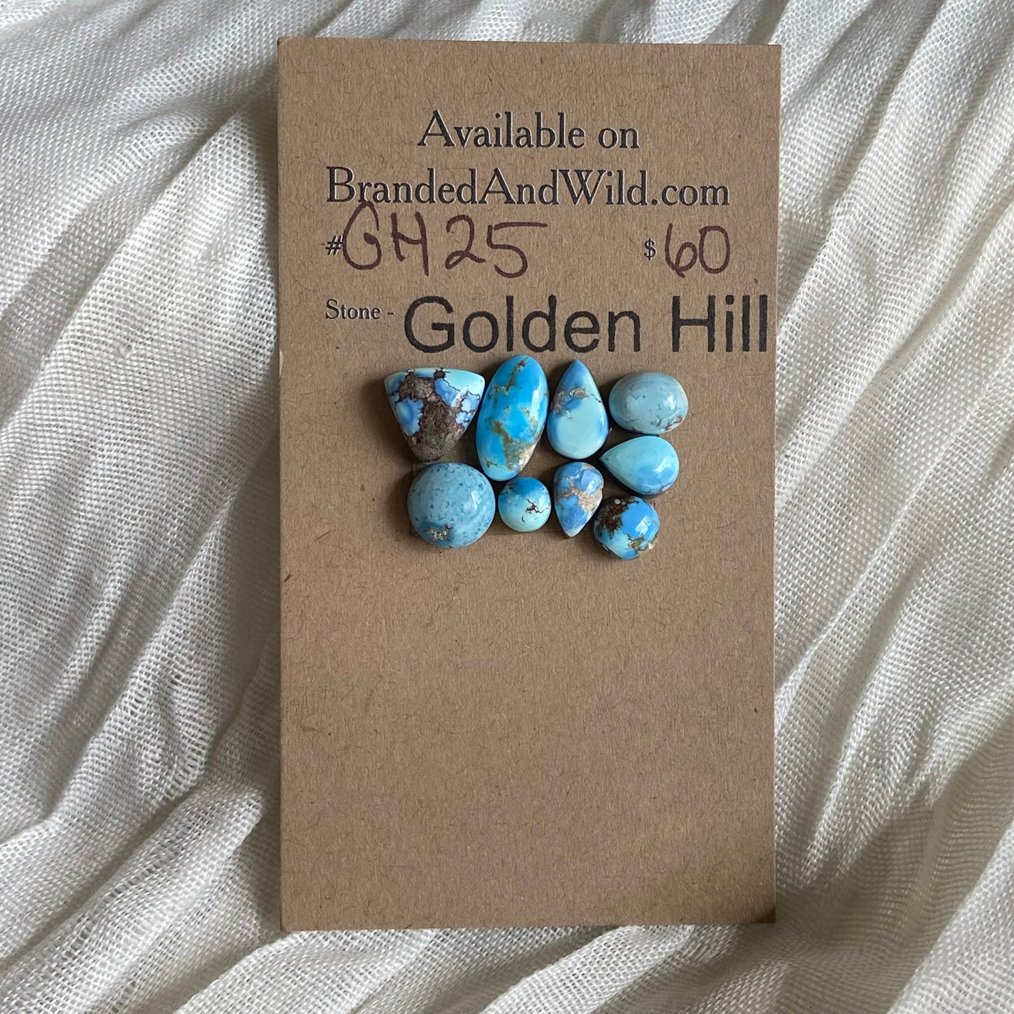 Golden Hill Cabochon - GH25 1363D734-CA1D-4055-93CE-2DA939DC3AB9 Brandedandwild.com