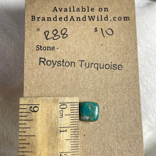 Royston Turquoise Cabochon - RR88 1391B1B8-3546-4A8D-8181-ADF5E2C3FBB5 Brandedandwild.com