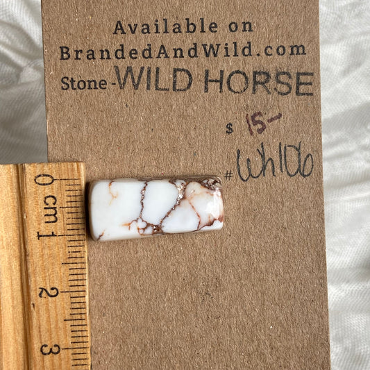 Wild Horse Cabochon - WH106 1393A6E3-EE24-4552-8A7F-76CADC363DBE Brandedandwild.com