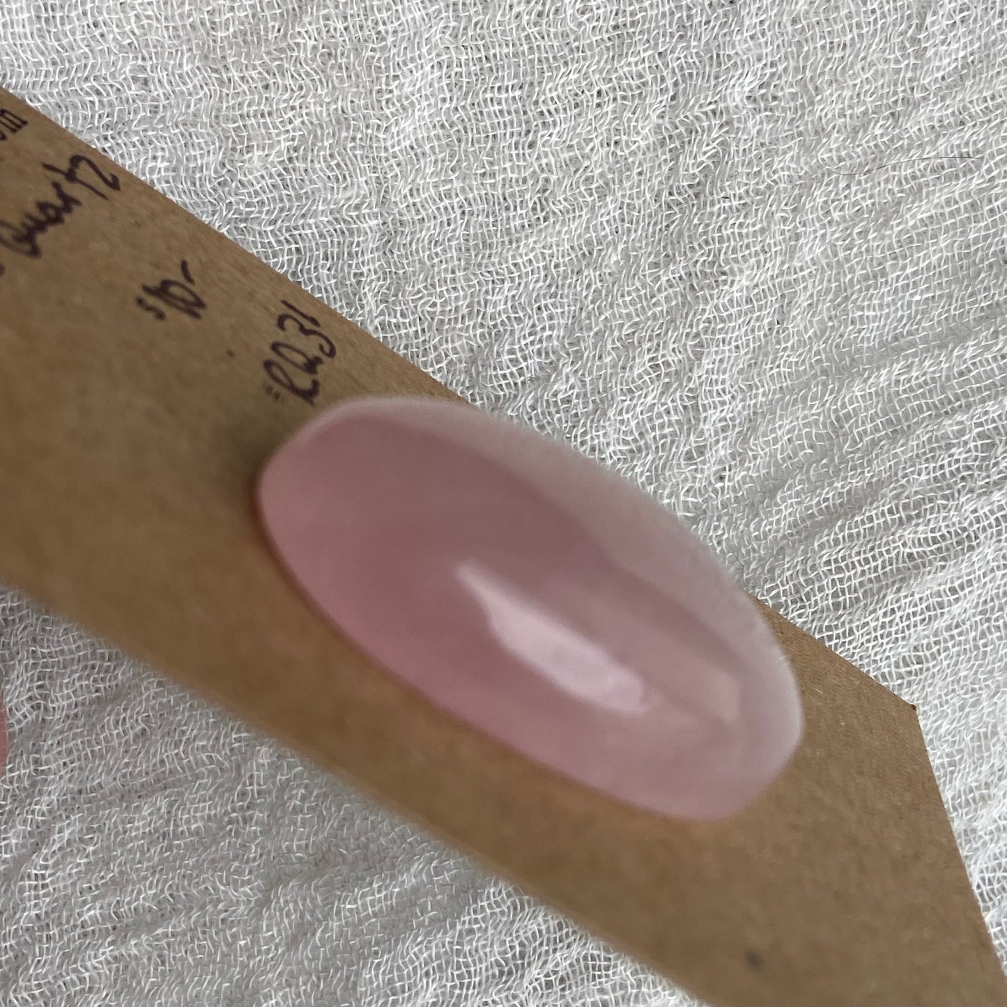 Rose Quartz Cabochon - RQ31