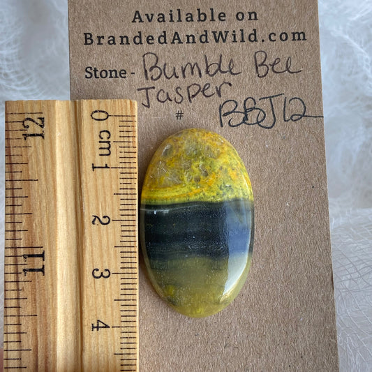 Bumblebee Jasper Cabochon - BBJ12