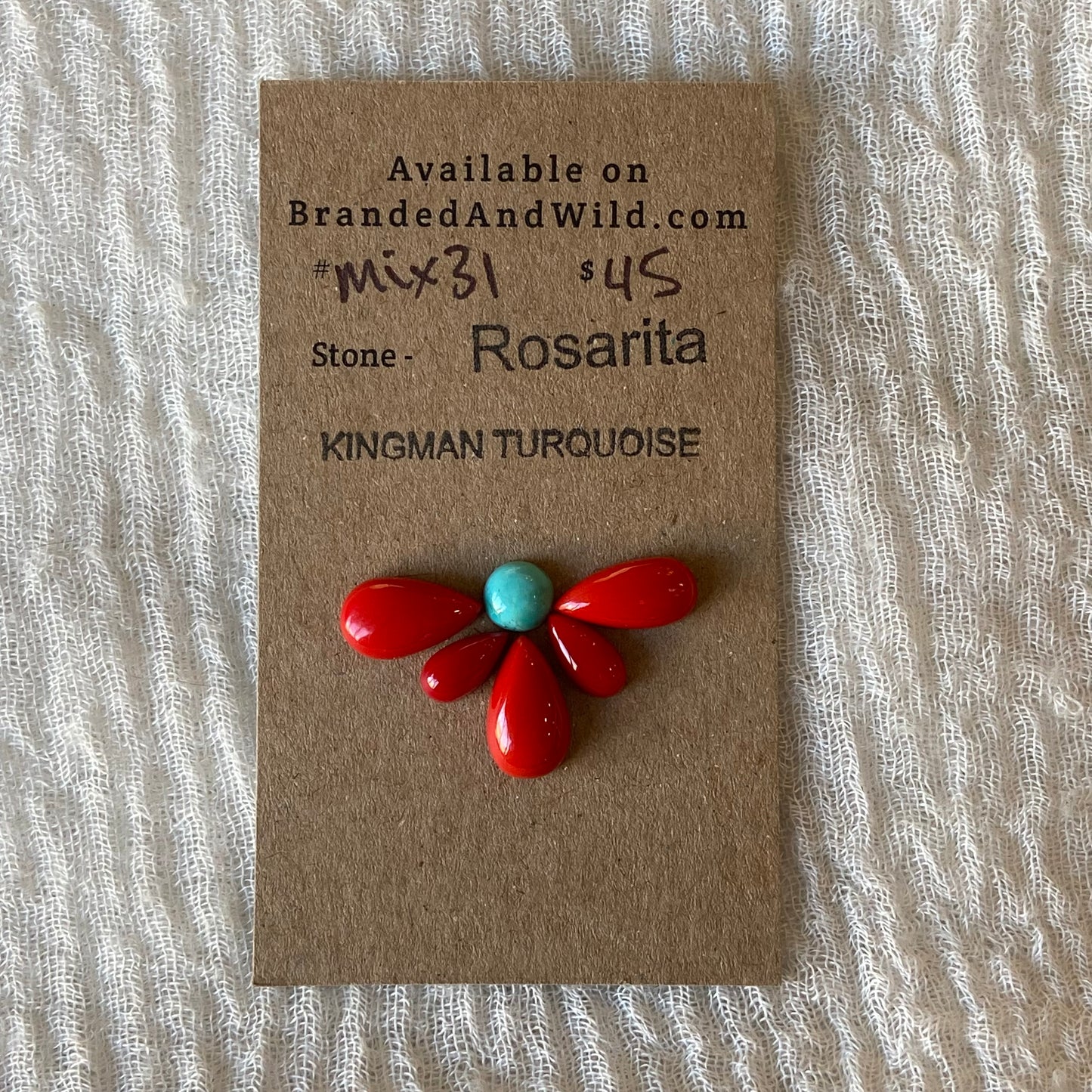 Rosarita / Kingman Cabochon - MIX31