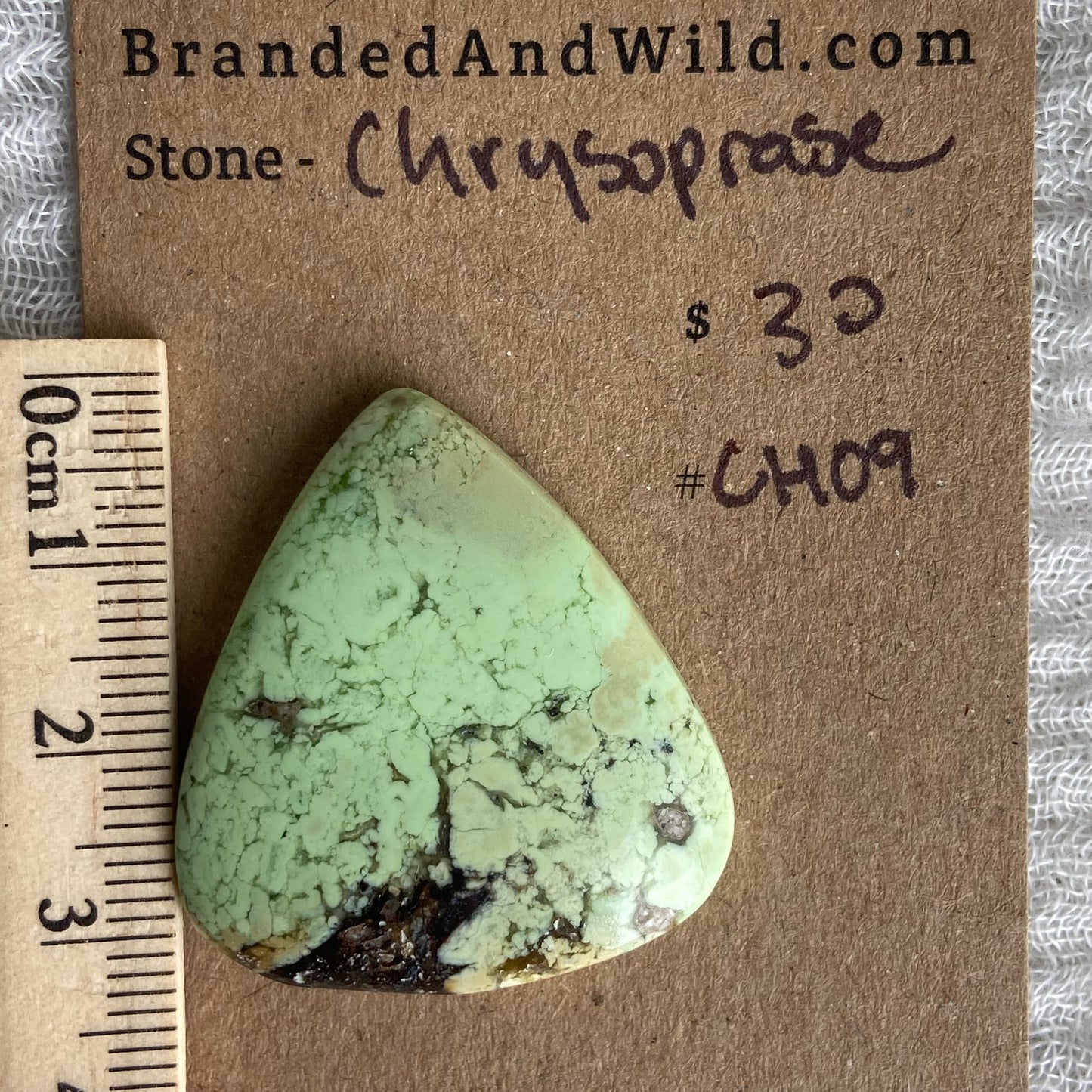 Chrysoprase Cabochon - Ch09