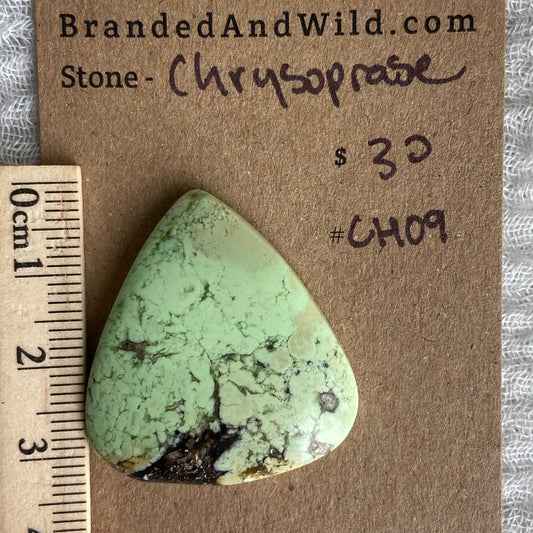 Chrysoprase Cabochon - Ch09