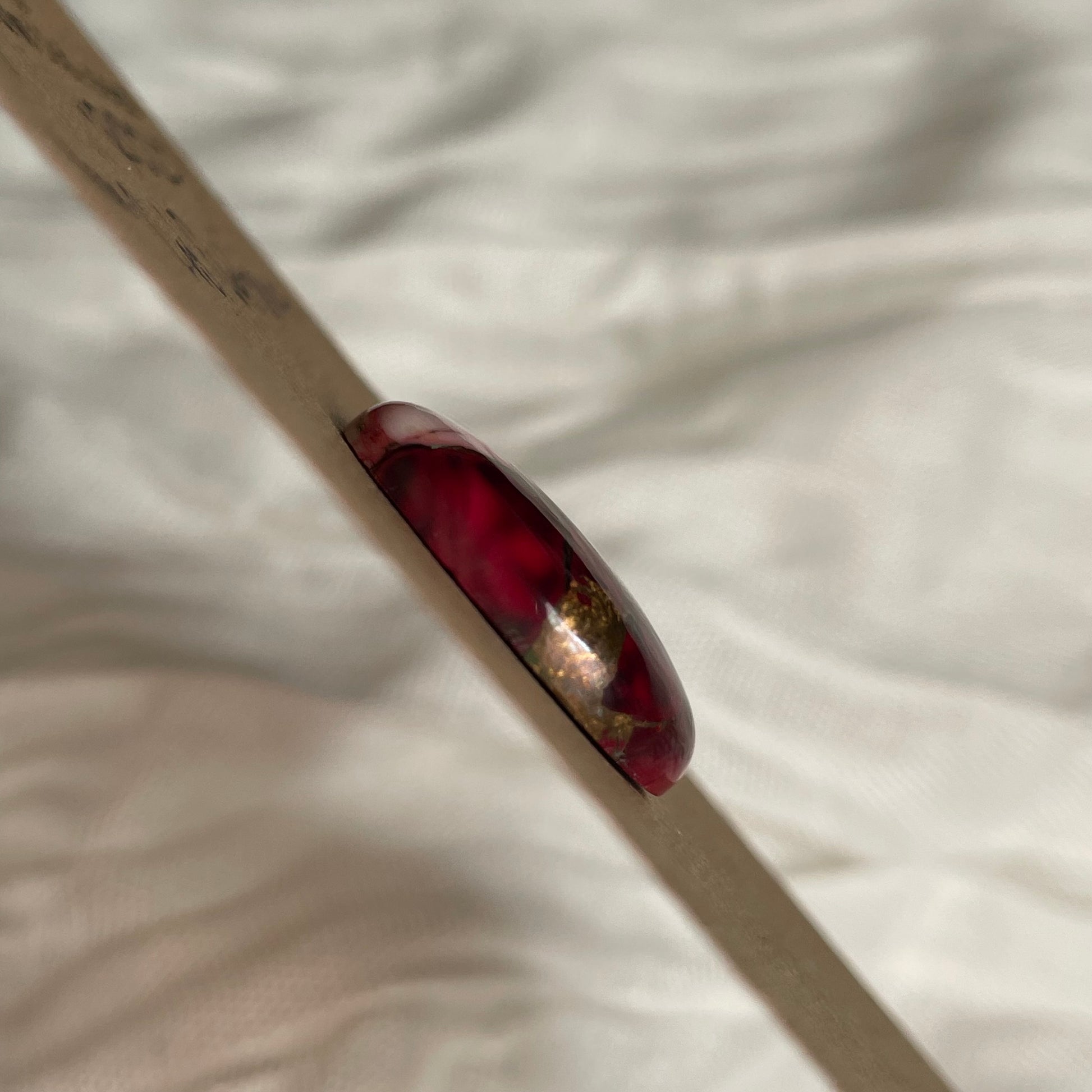 Red Dahlia Cabochon - RD27 13D7E9F5-CCFC-4F5A-A915-13B6485EF4E9 Brandedandwild.com