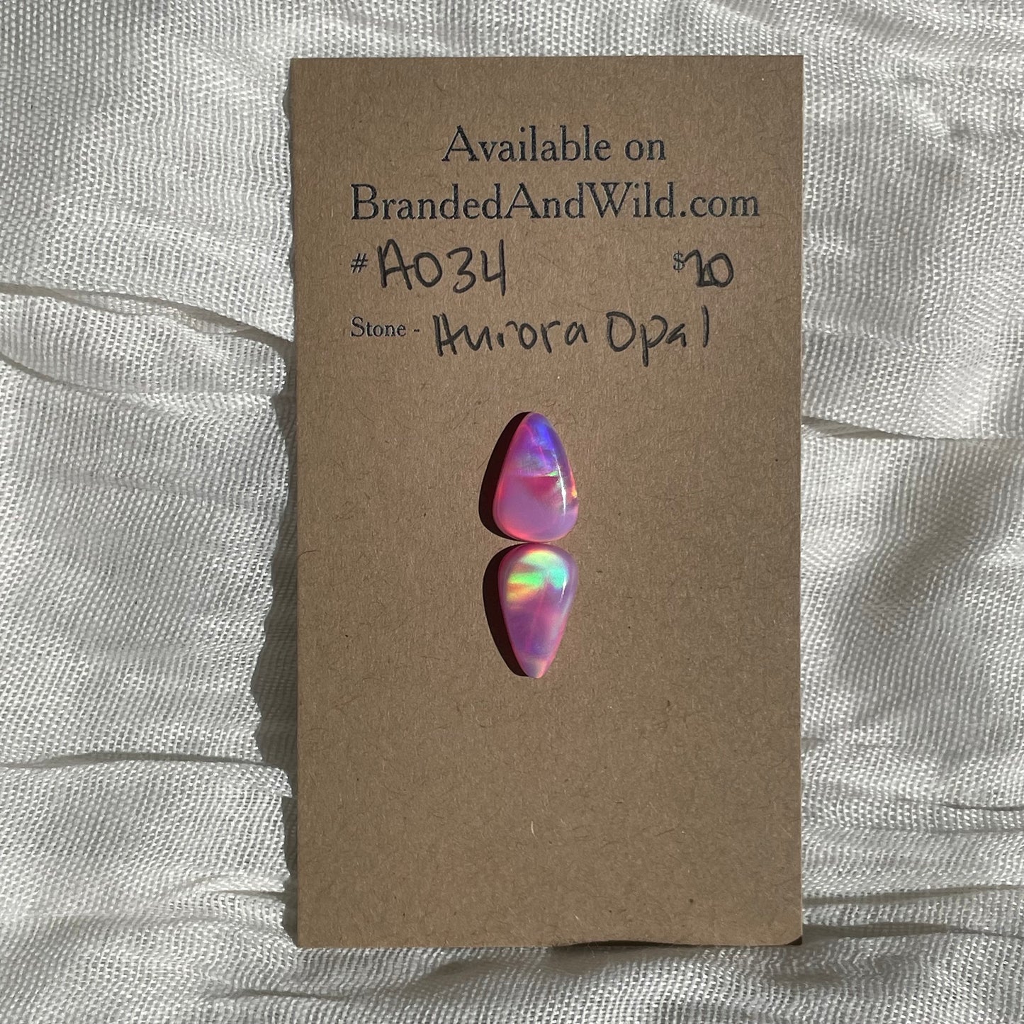 Aurora Opal Cabochon - A034 13D8A88D-5390-44C5-8108-86687EB1B2A0 Brandedandwild.com