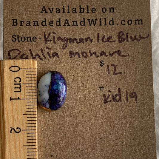 Kingman Ice Blue Dahlia Mohave - KID19