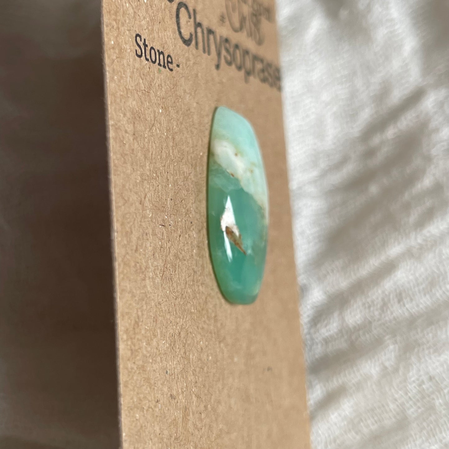Chrysoprase Cabochon - Ch18 1491D328-A7F6-408B-8C26-B60E170DFED7 Brandedandwild.com