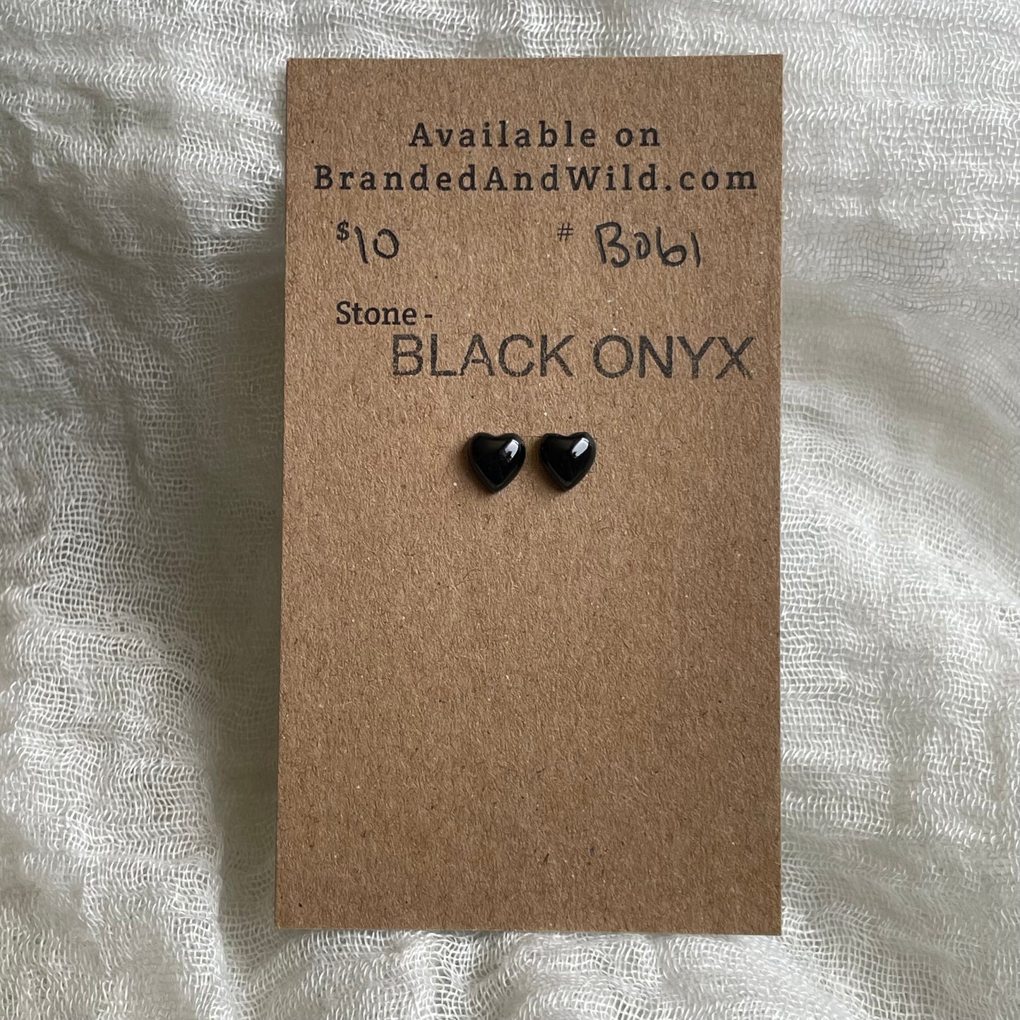 Black Onyx - Cabochon - BO61