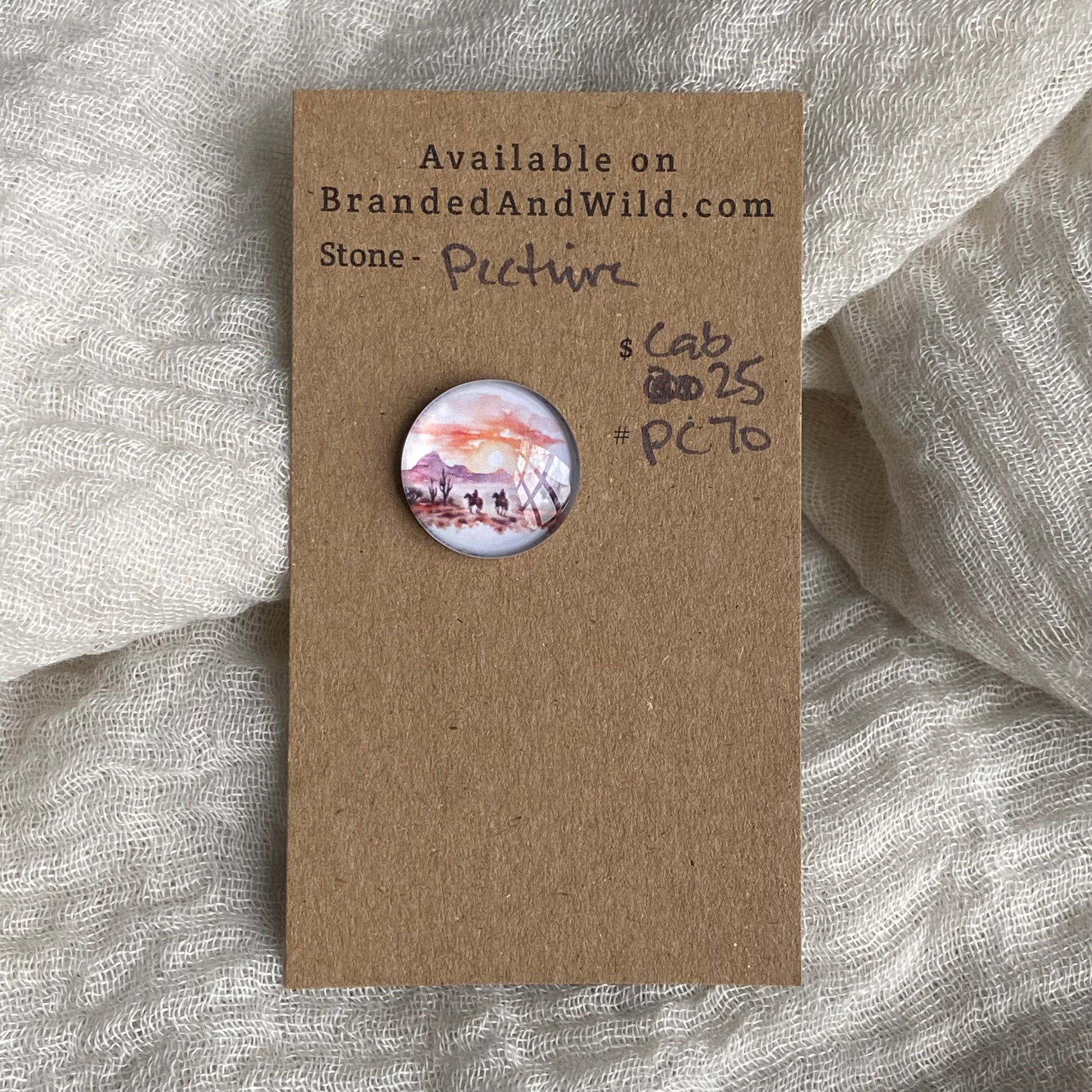 Picture Cabochon - Cabochon - PC70 14D55798-CA50-4FAD-BFEE-DC6AFA454BED Brandedandwild.com