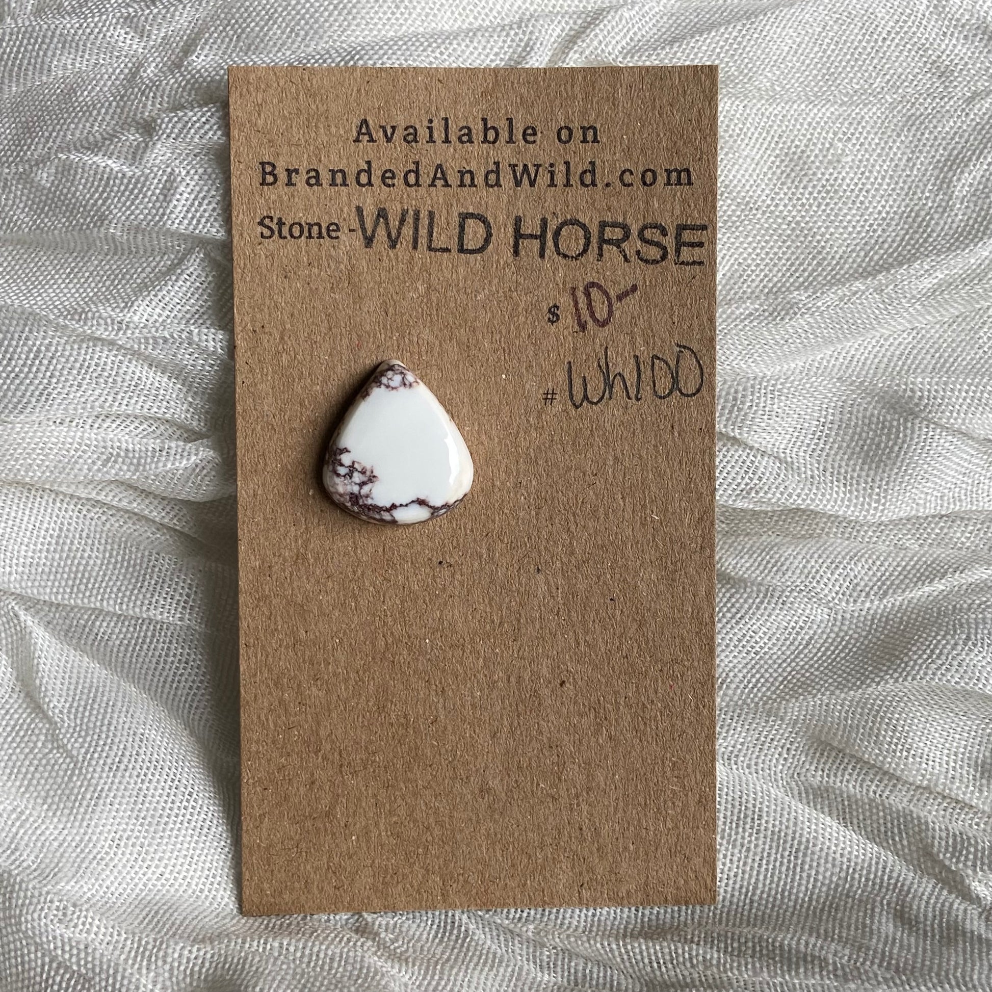 Wild Horse Cabochon - WH100 14E98D27-DCA5-4C1C-998F-2560548D70F7 Brandedandwild.com