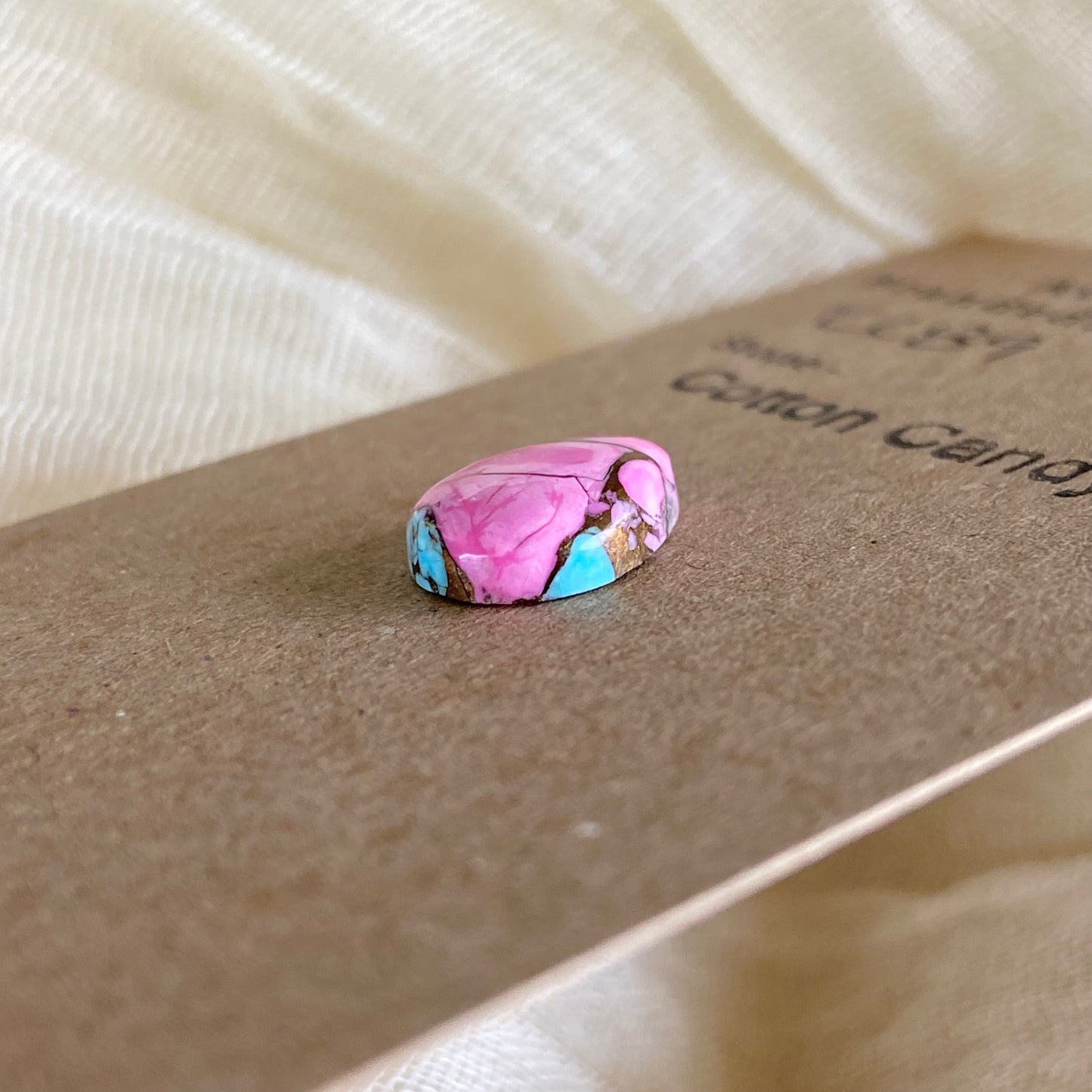Cotton Candy Cabochon - CC89 14FFC17B-E540-4482-94BB-8C0334435180 Brandedandwild.com