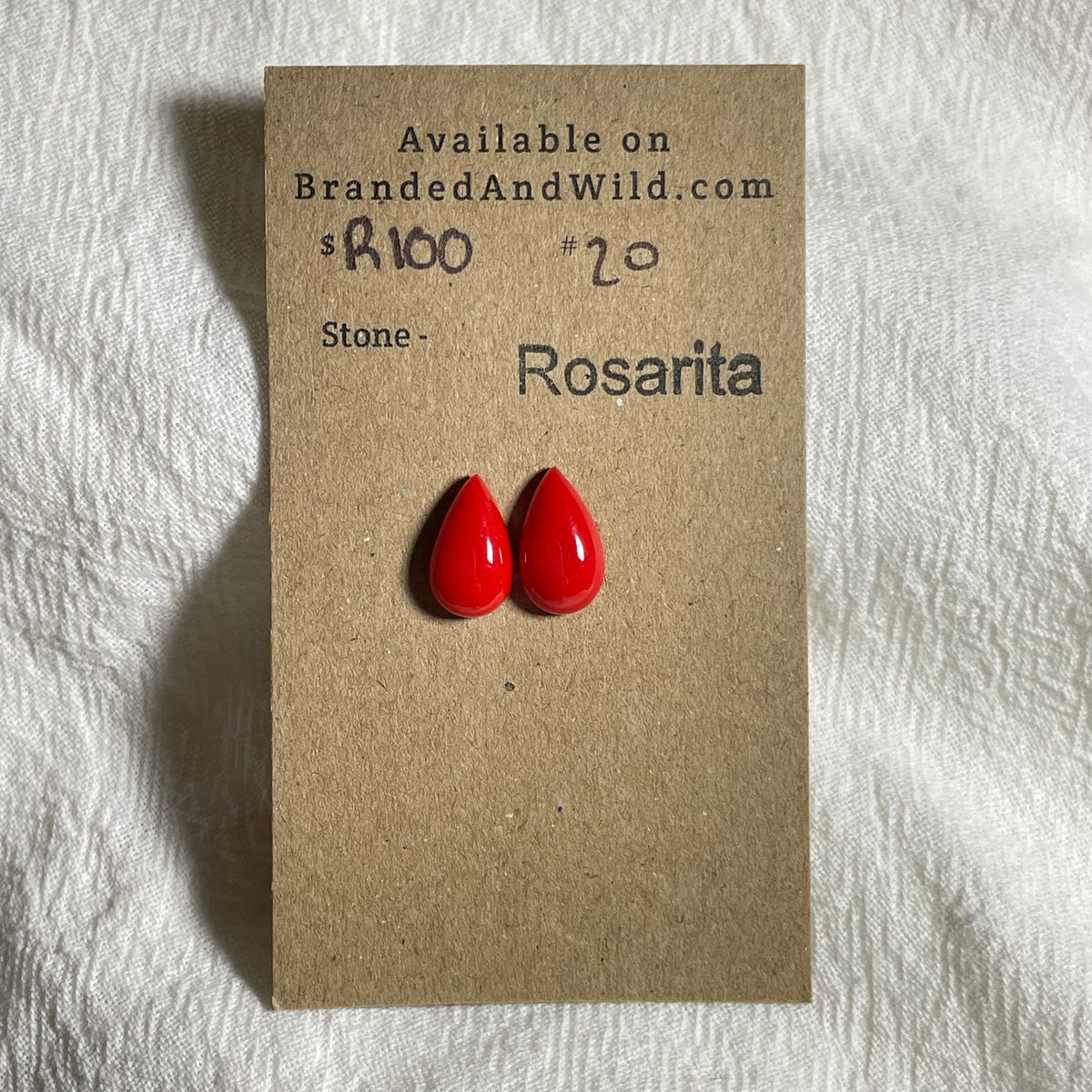 Rosarita - Cabochon - R100 15024963-F741-4D42-9E7B-86BE498034B5 Brandedandwild.com