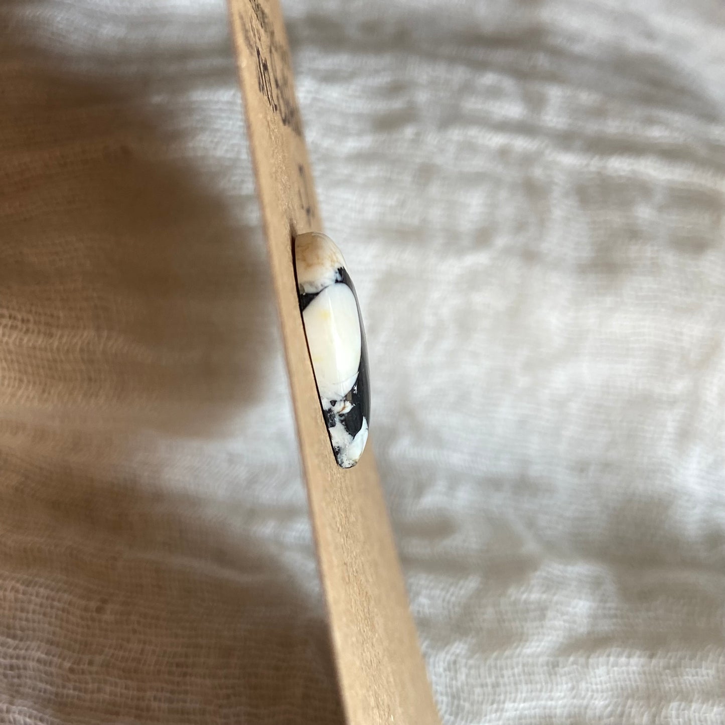 White Buffalo Cabochon - WB85