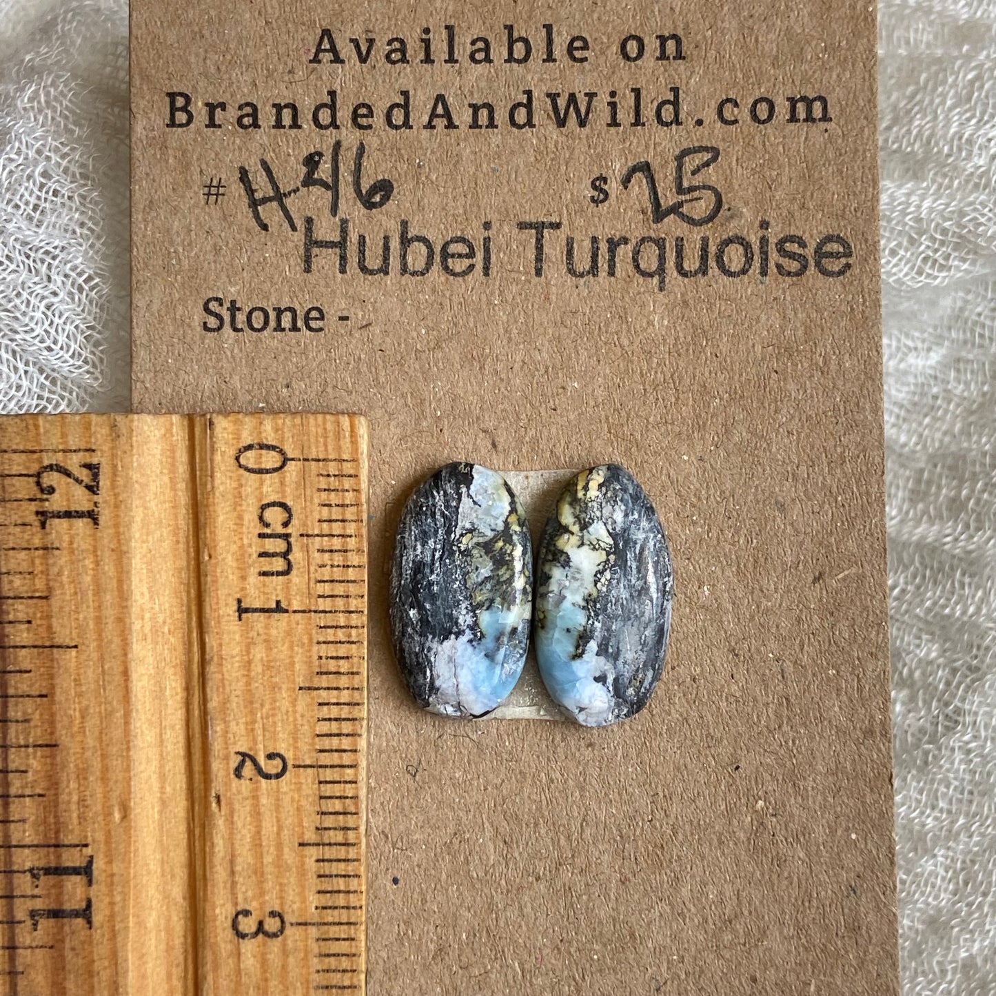 Hubei Turquoise Cabochon - H46