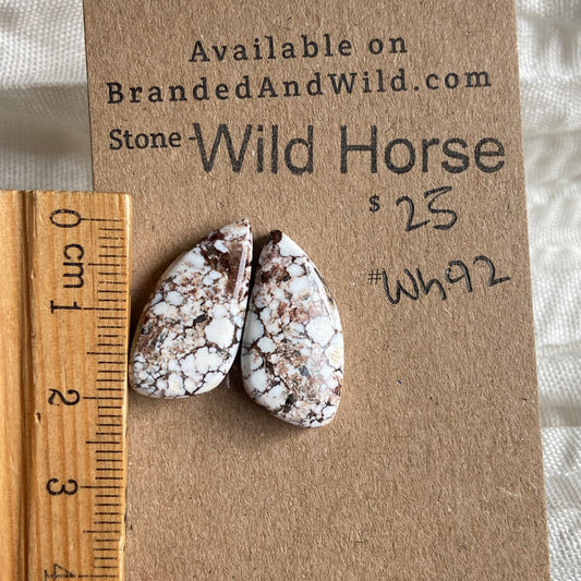 Wild Horse Cabochon - WH92 15399C8D-7E85-4C90-A029-EB893D31FF58 Brandedandwild.com