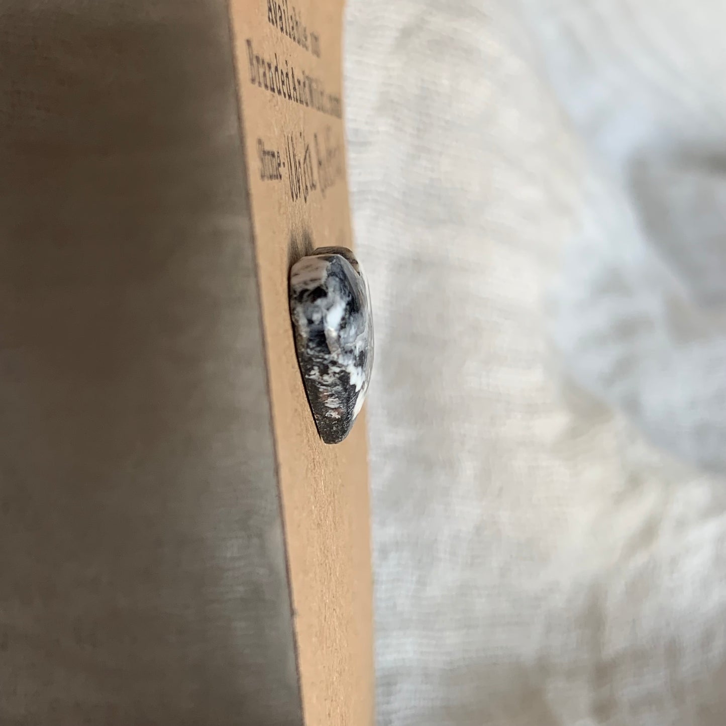 White Buffalo Cabochon - WB48
