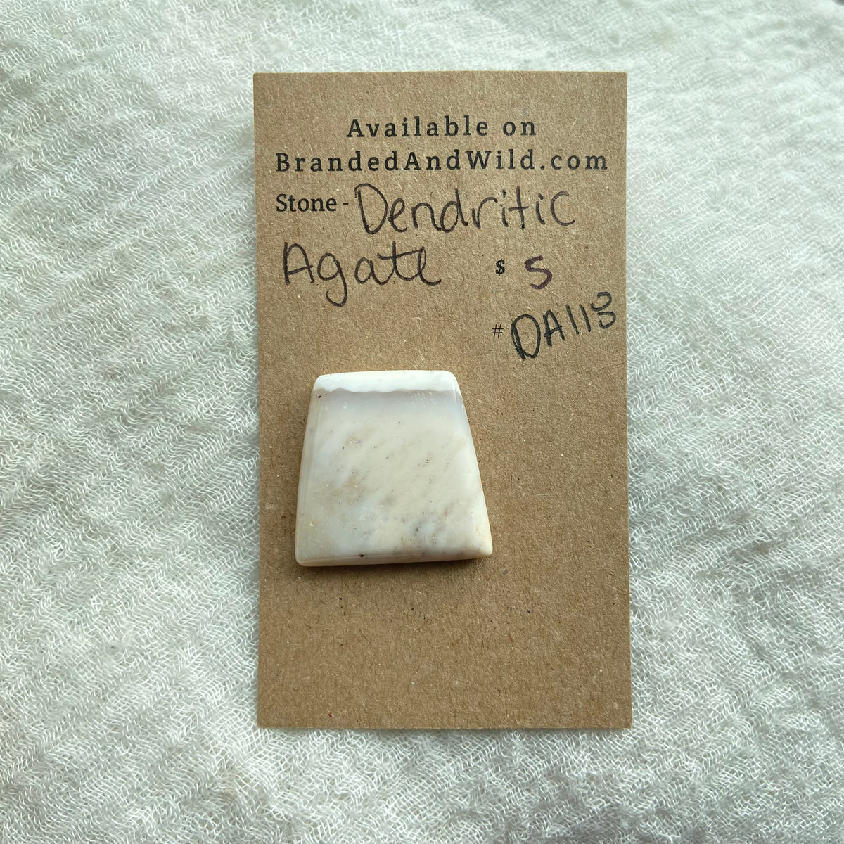 Dendritic Agate Cabochon - DA118