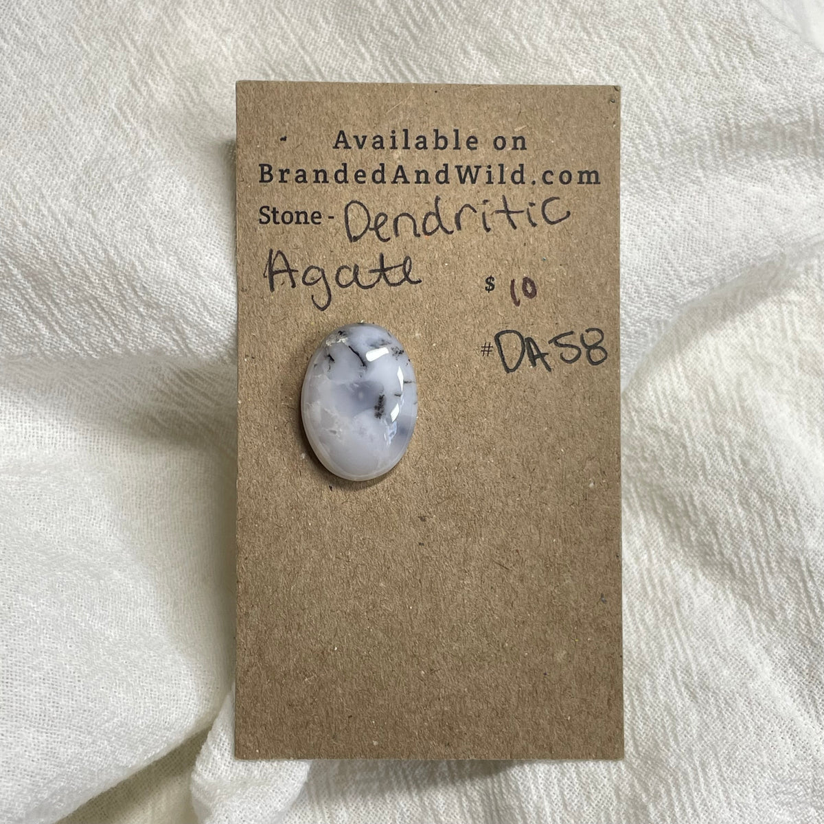 Dendritic Agate Cabochon - DA58