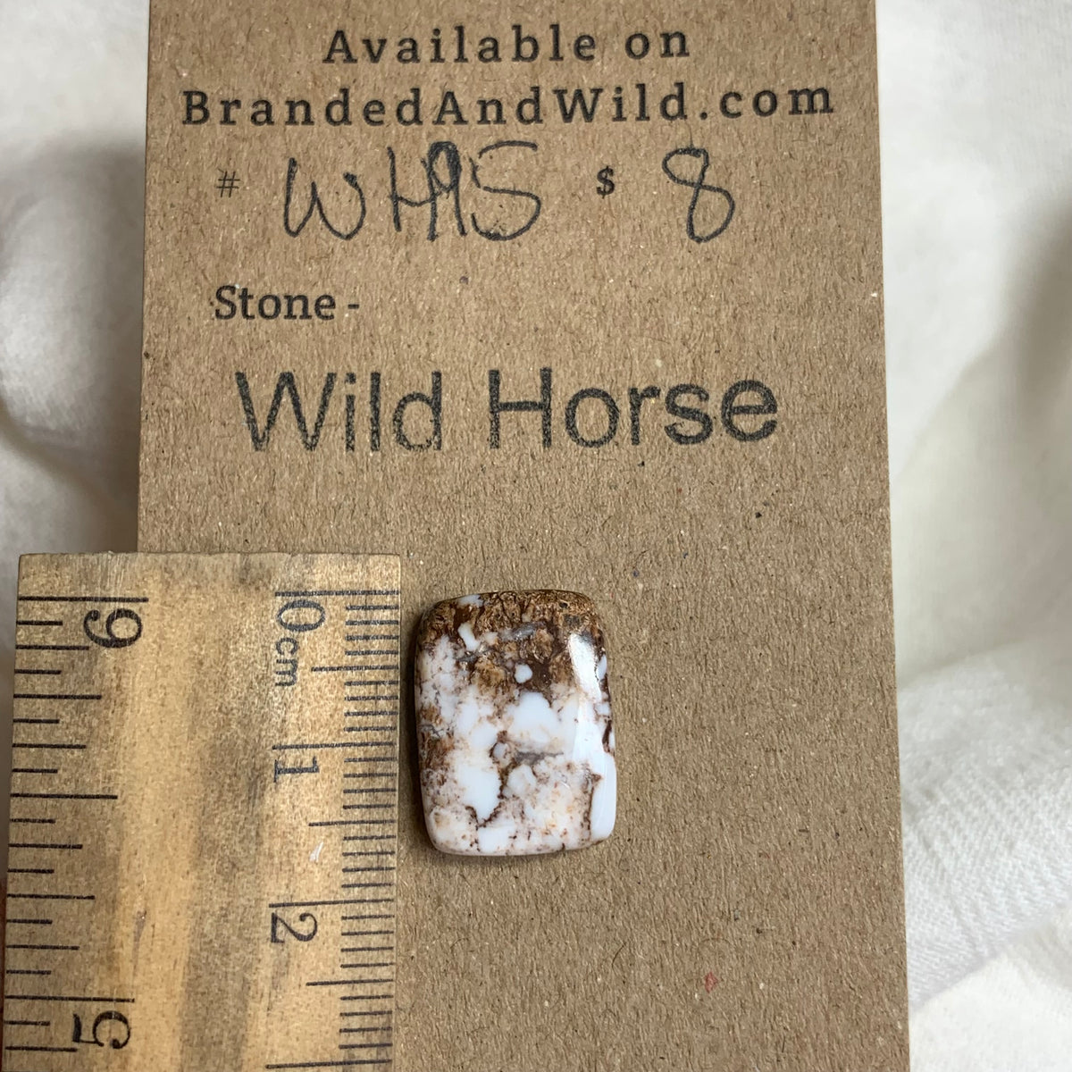 Wild Horse Cabochon - WH95 15ECC3BA-FEC3-4B14-964F-4D8809B47ECB Brandedandwild.com