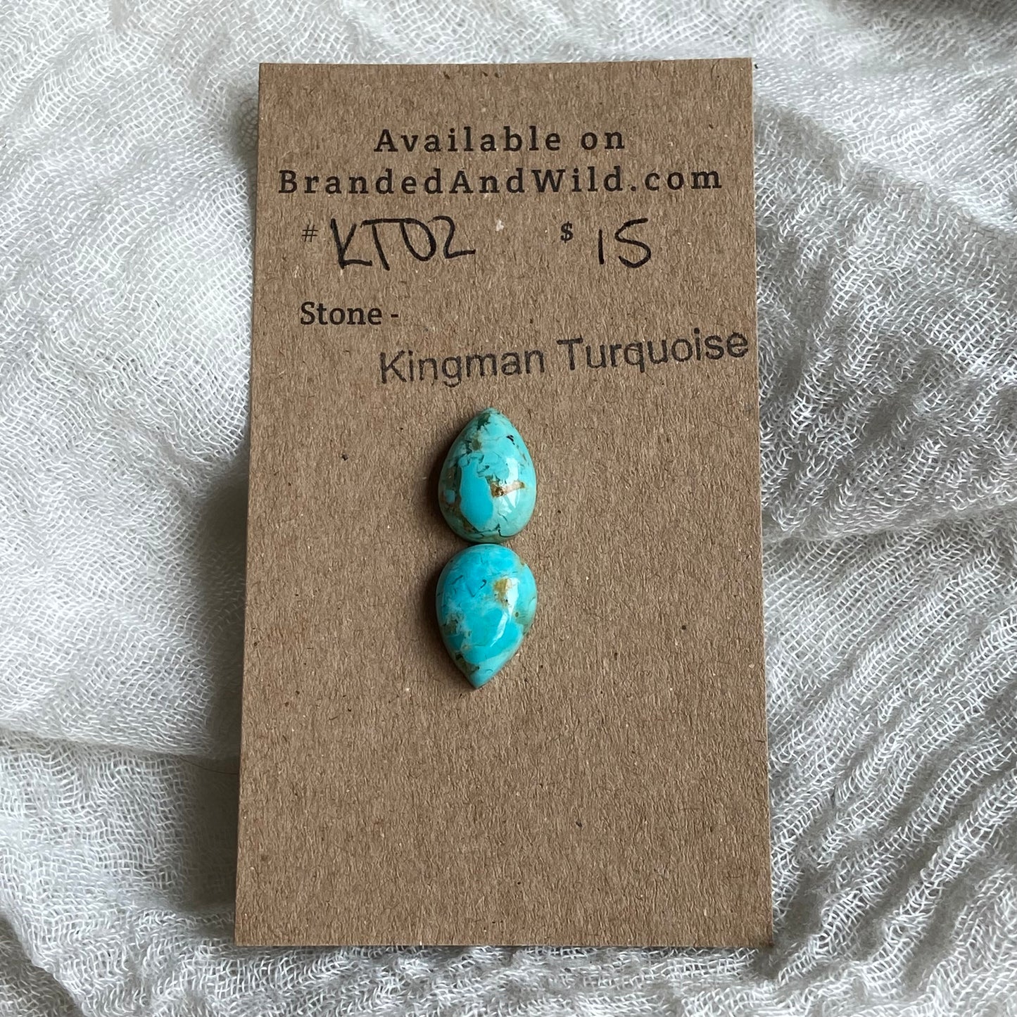 Kingman Turquoise Cabochon - KT02