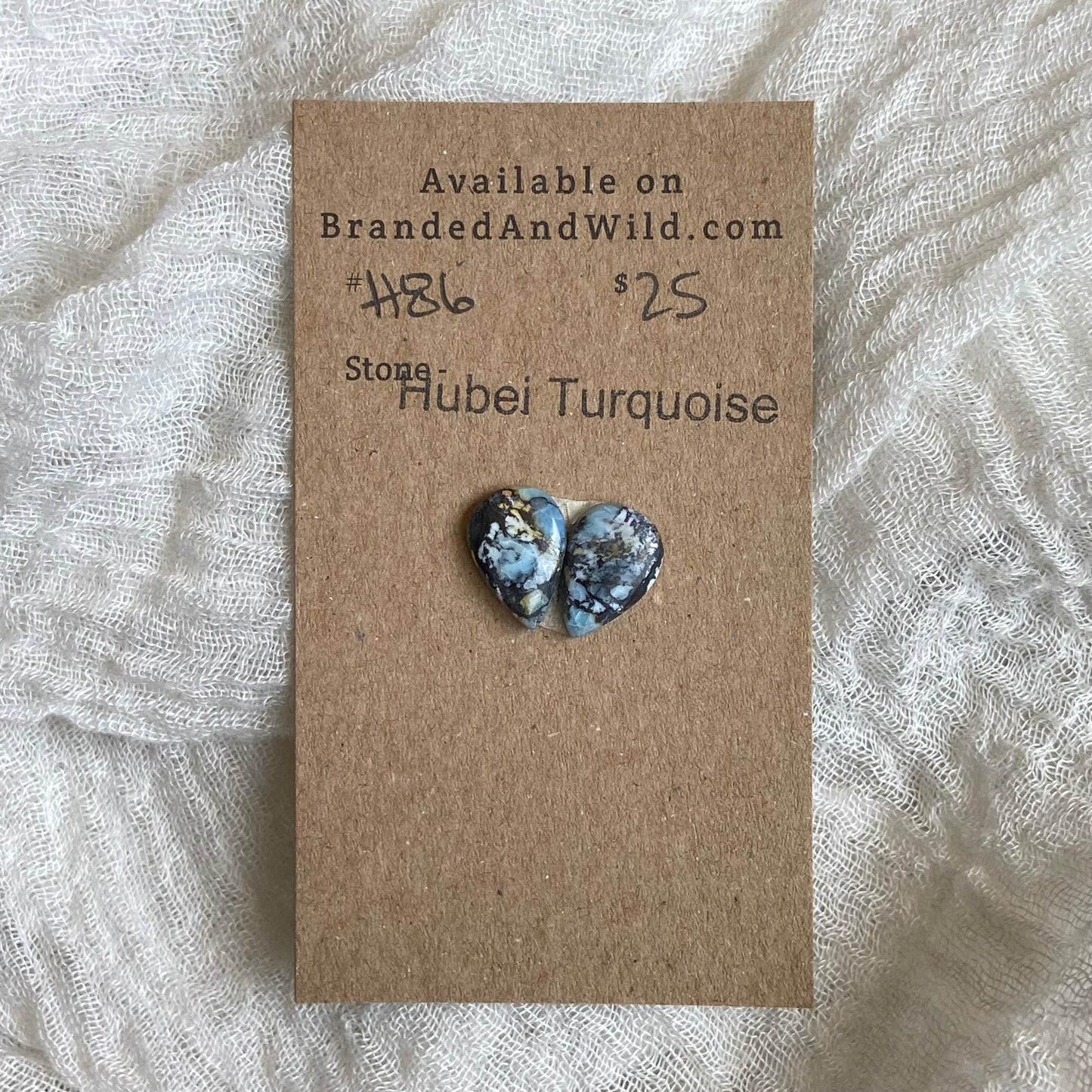 Hubei Turquoise Cabochon - H86