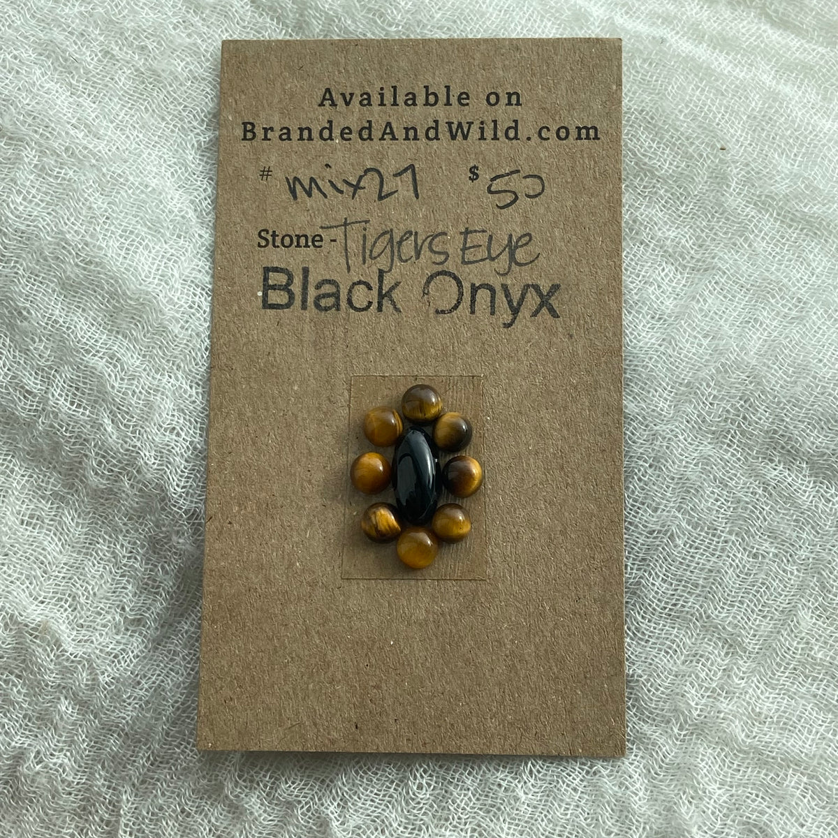 Tiger’s Eye / Black Onyx - MIX27