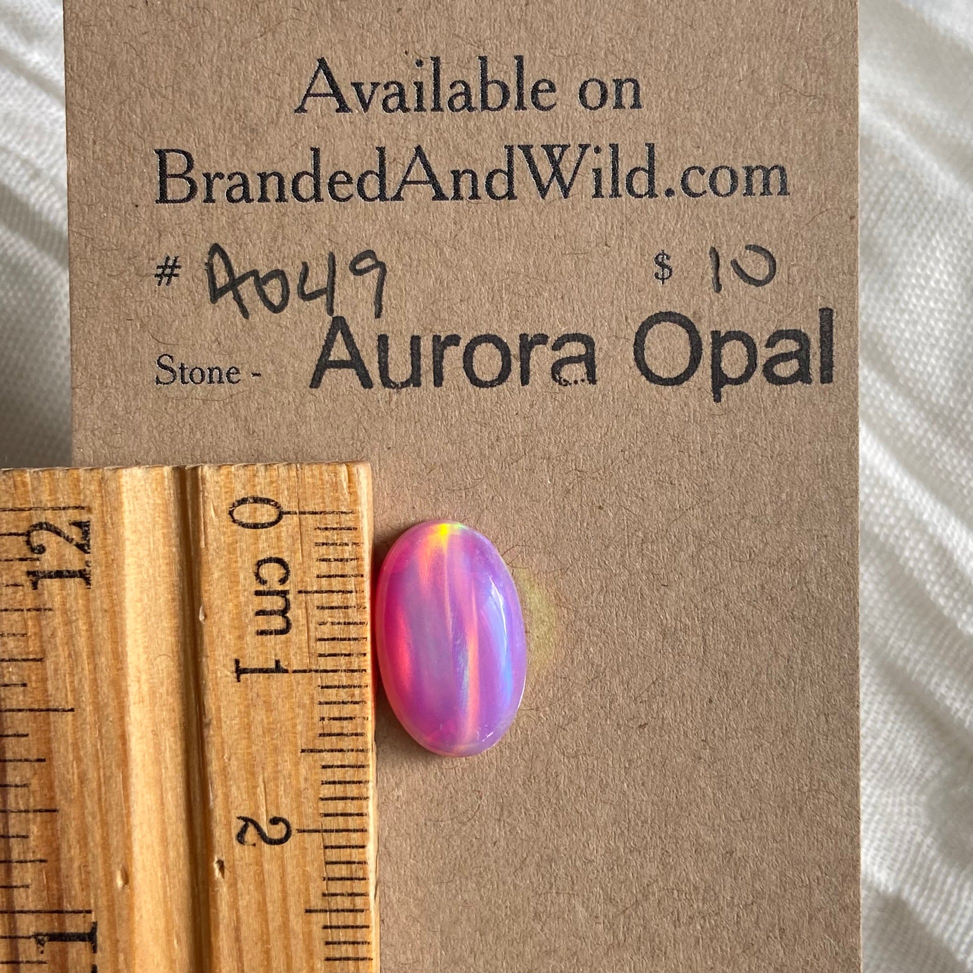 Aurora Opal Cabochon - A049 164572EA-4AF8-476D-A84E-08149910DDF9 Brandedandwild.com