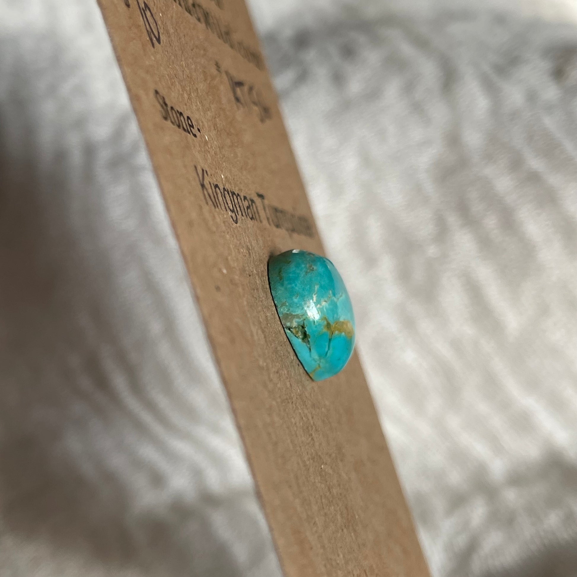 Kingman Turquoise Cabochon - KT56 165A1E96-5BFD-441A-BFF8-C3231B79F38F Brandedandwild.com