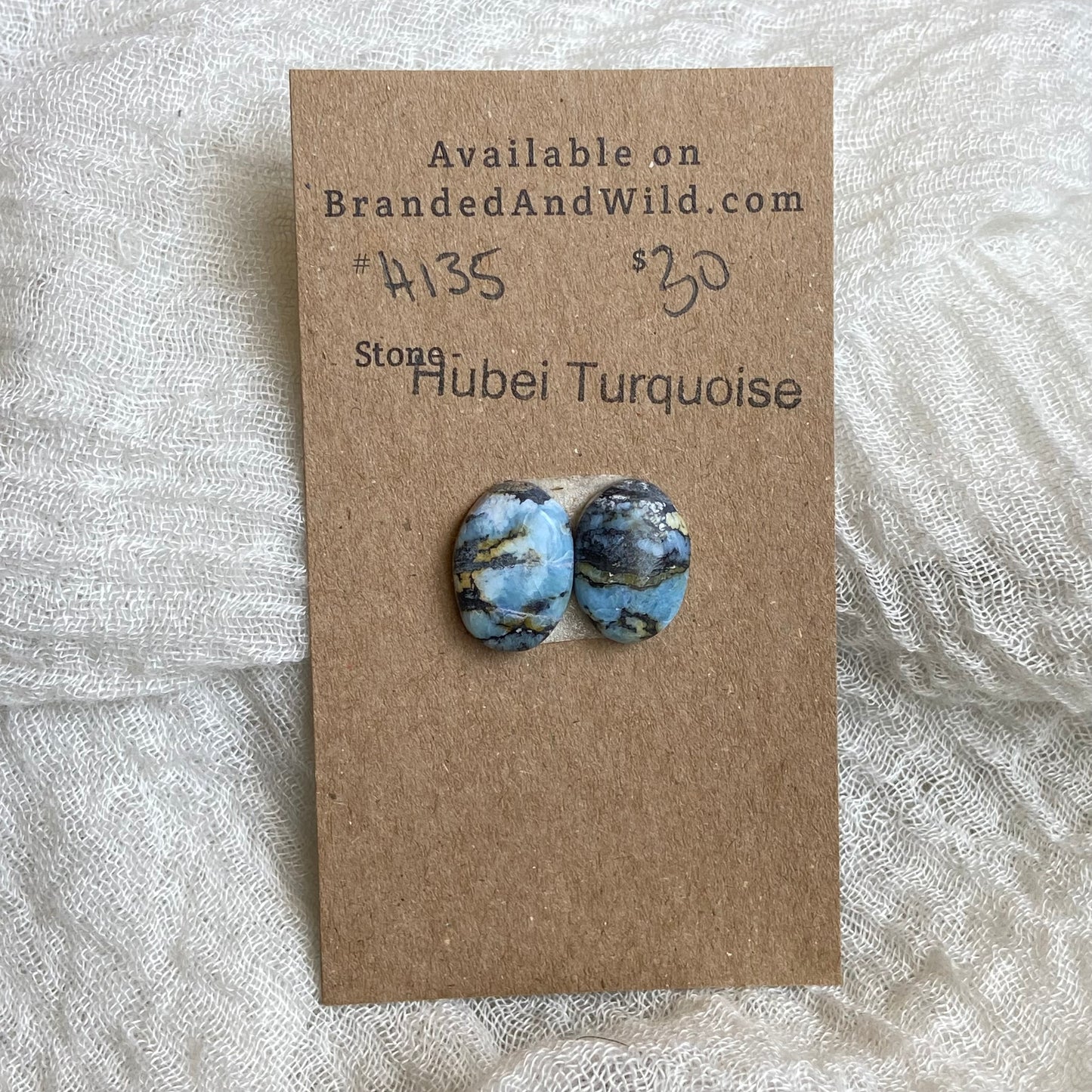 Hubei Turquoise Cabochon - H135