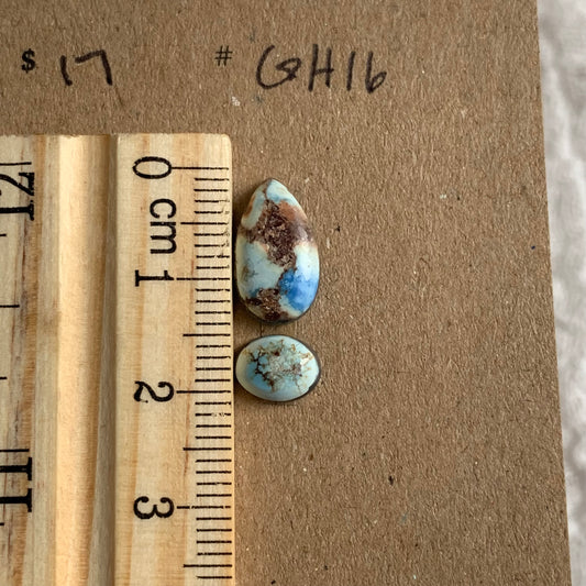 Golden Hill Turquoise Cabochon - GH17