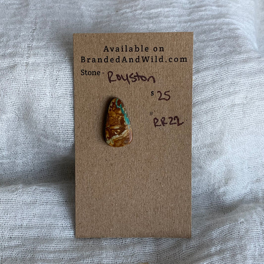 Royston Ribbon Turquoise Cabochon RR22