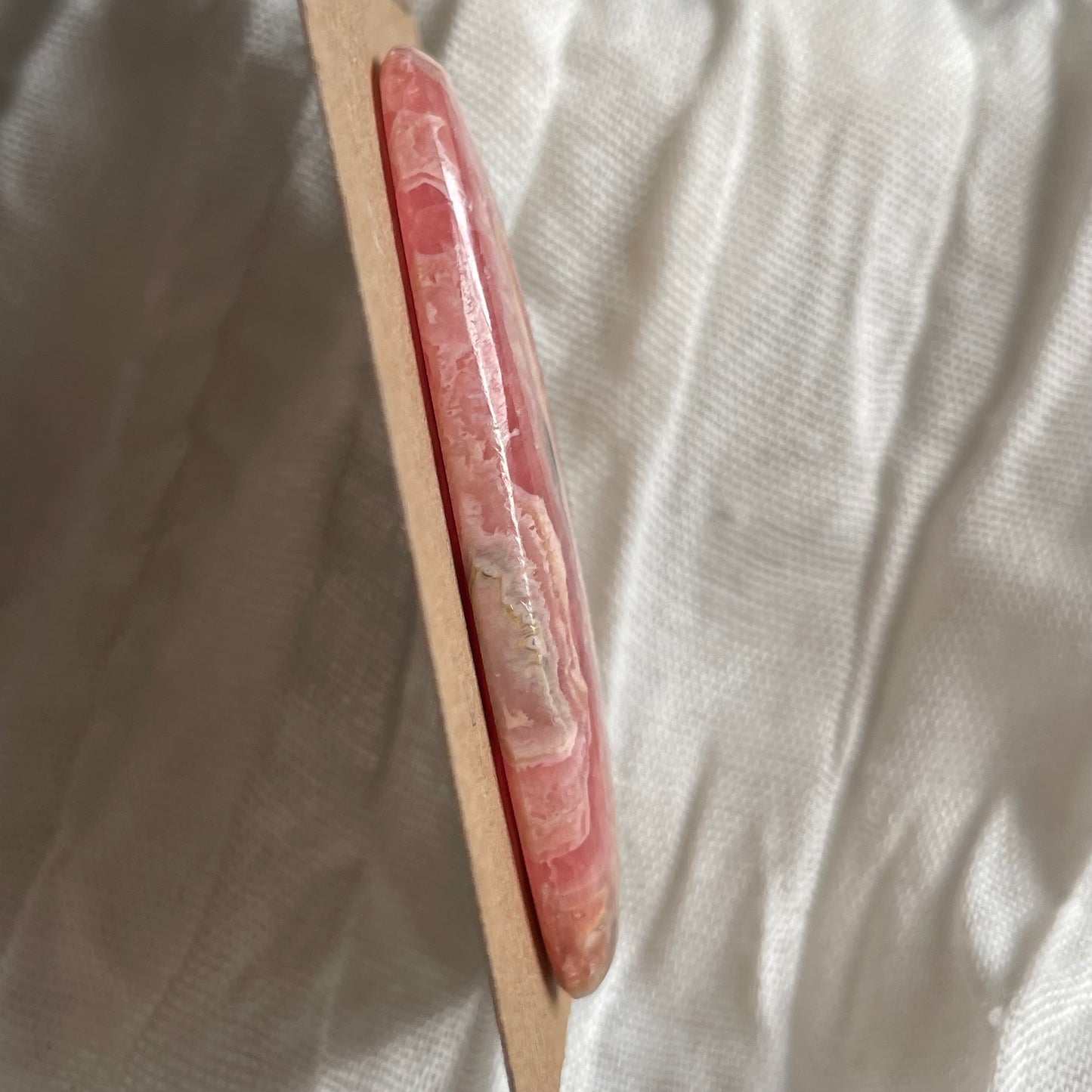 Rhodochrosite Cabochon - R17 16AB3E8F-C105-4284-B7C4-A072D77E5E5E Brandedandwild.com