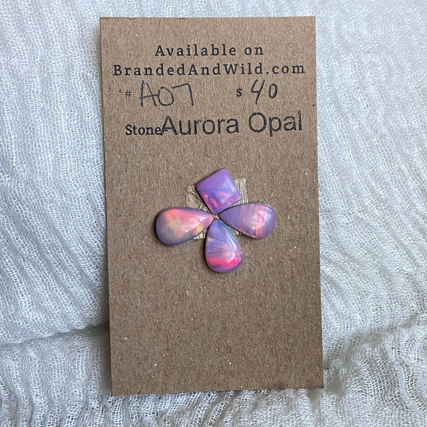 Aurora Opal Cabochon - A07