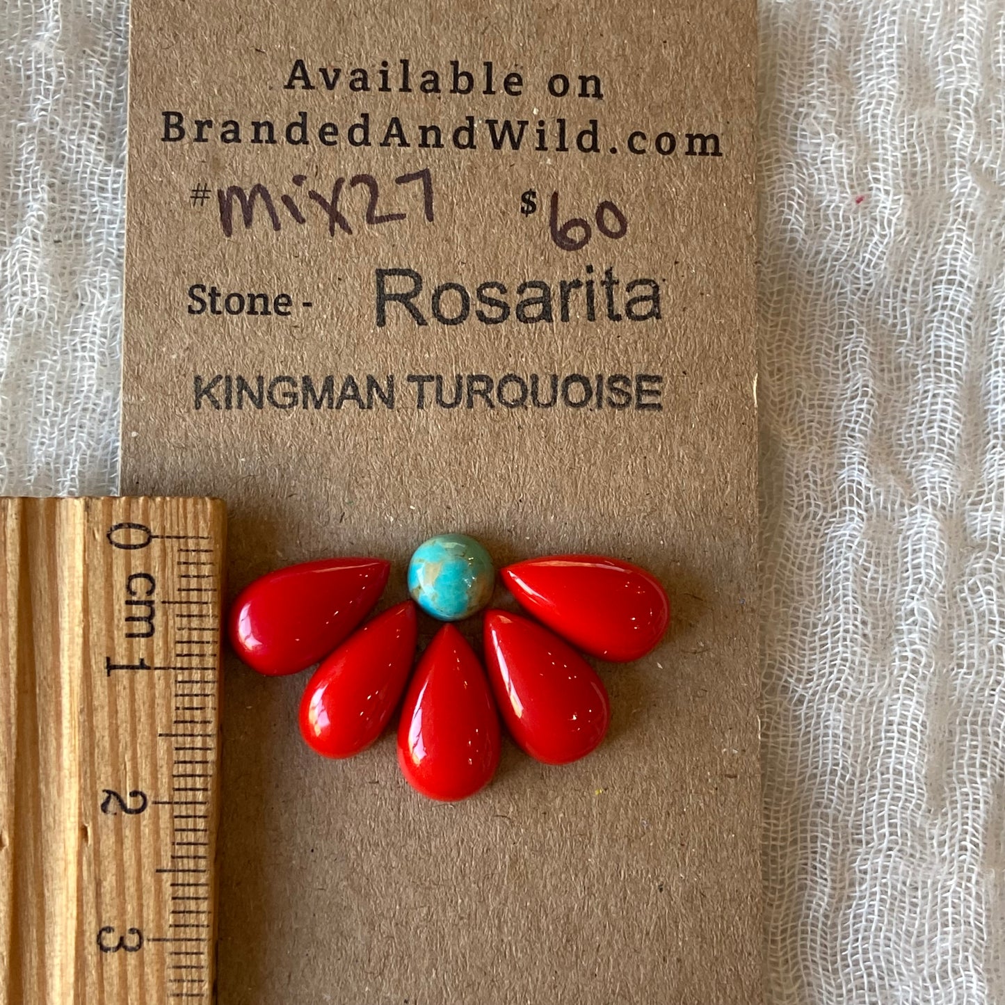 Rosarita / Kingman Cabochon - MIX27