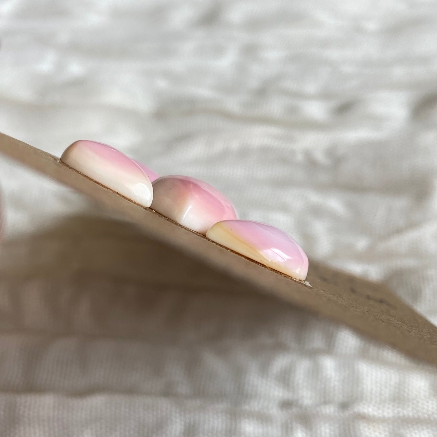 Pink Conch Cabochon - PC61 16FDBD53-306E-41CA-9D78-CF0585DE0DAE Brandedandwild.com
