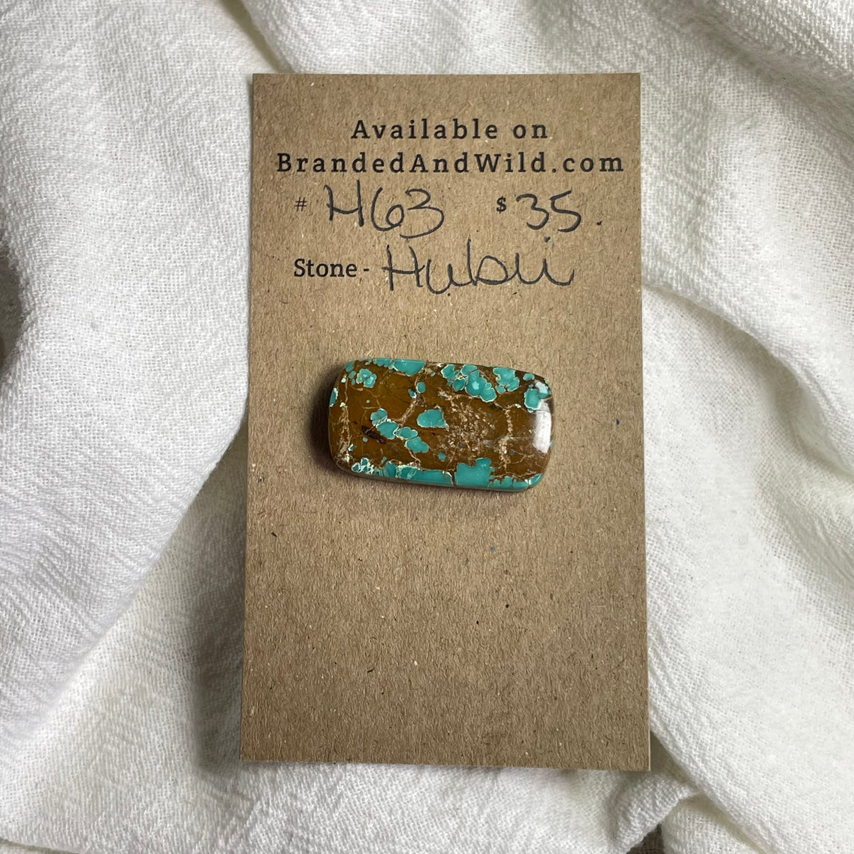 Hubei Turquoise Cabochon - H63 170BC3CC-AC5B-4F95-8511-294F1E6A4D22 Brandedandwild.com