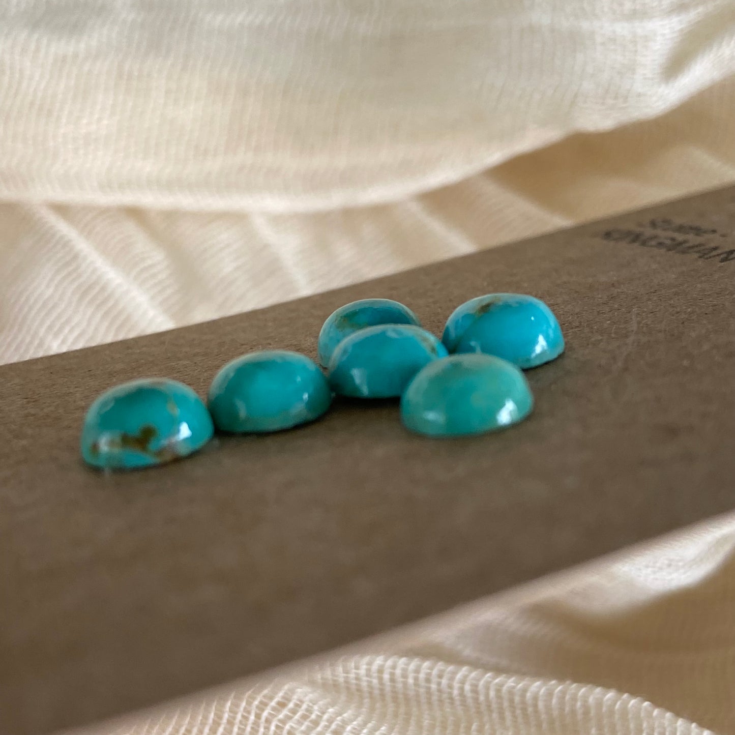 Kingman Turquoise Cabochon - KT133 1714ABF0-3380-4F61-A520-DF566DDF55D0 Brandedandwild.com